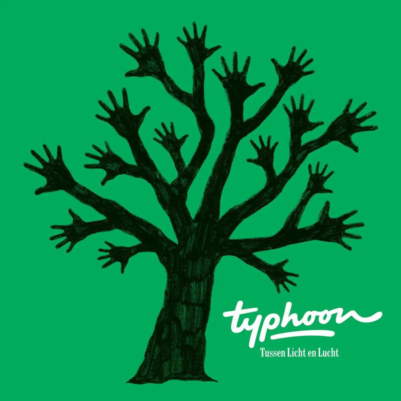 Typhoon Tussen Licht En Lucht (180G/Transparent Green/2LP) Vinyl Record