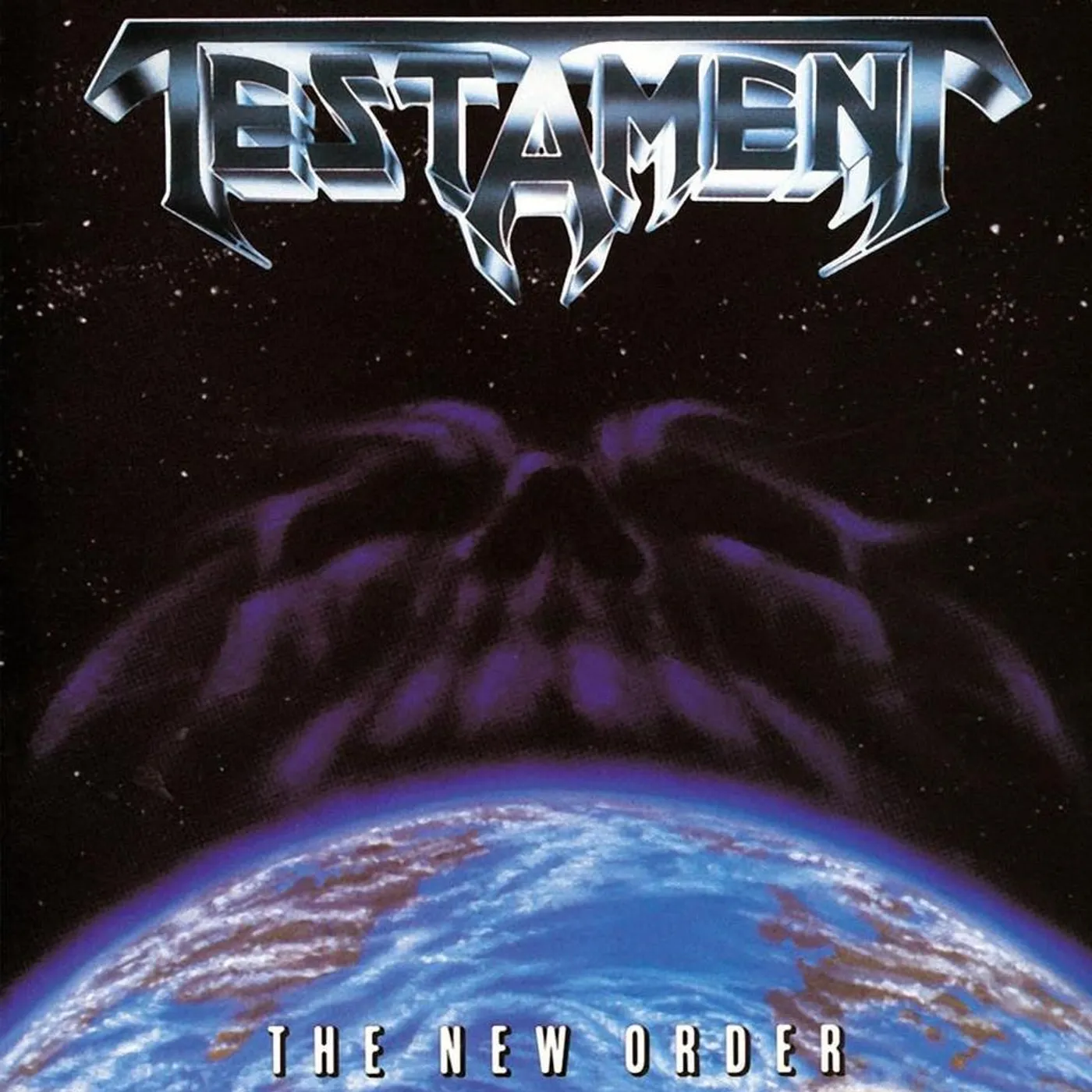 Testament New Order (Cyanide Blue W Black Splatter) Vinyl Record