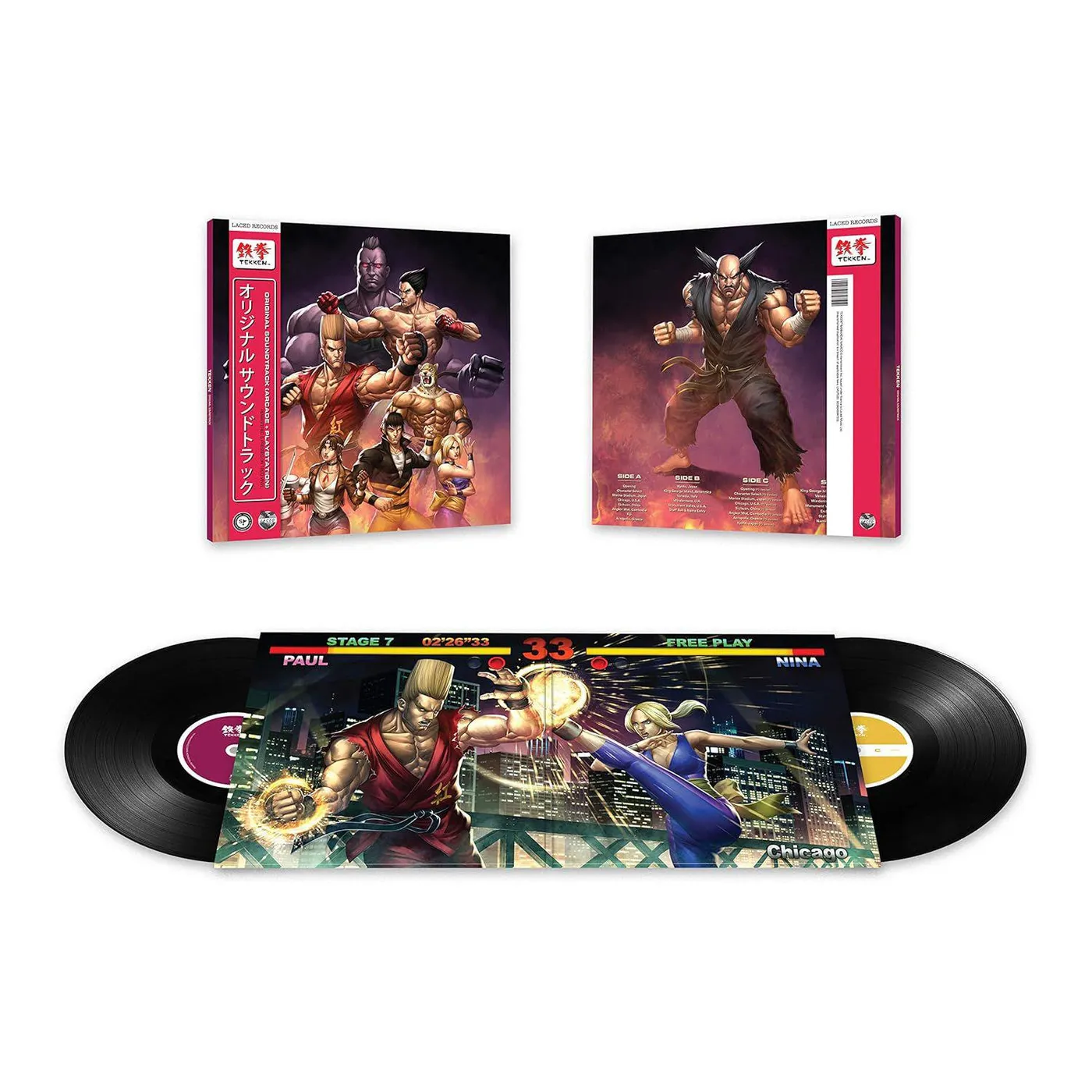 Namco Sounds Tekken Original Soundtrack (2LP/180G) Vinyl Record