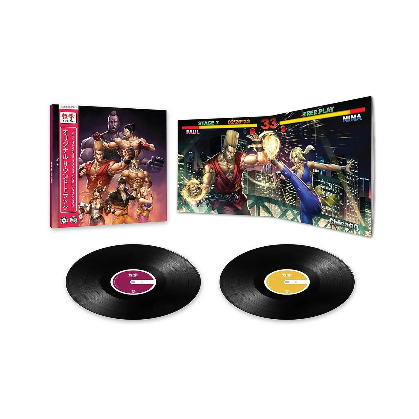 Namco Sounds Tekken Original Soundtrack (2LP/180G) Vinyl Record