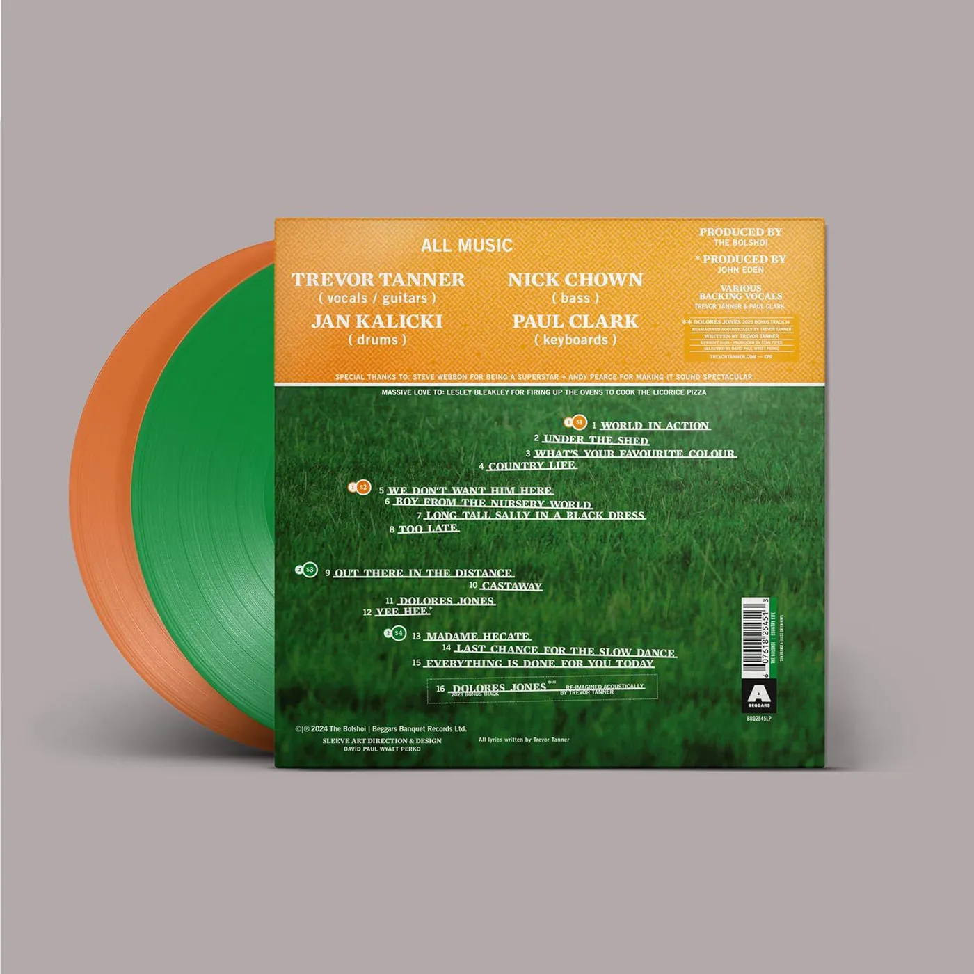 The Bolshoi Country Life (Green & Orange/2LP) Vinyl Record