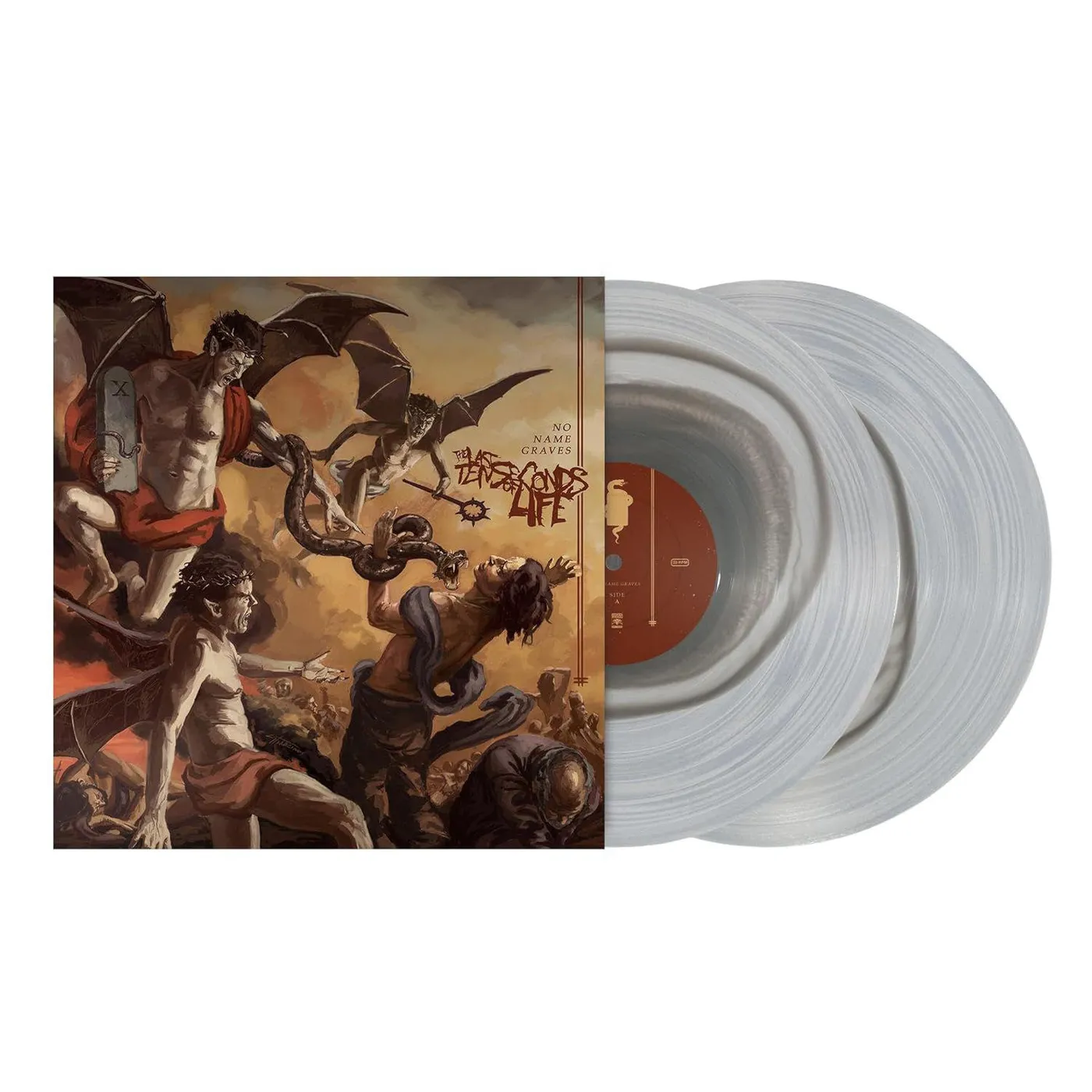 The Last Ten Seconds of Life No Name Graves (2lp/Grave Grey Swirl) Vinyl Record