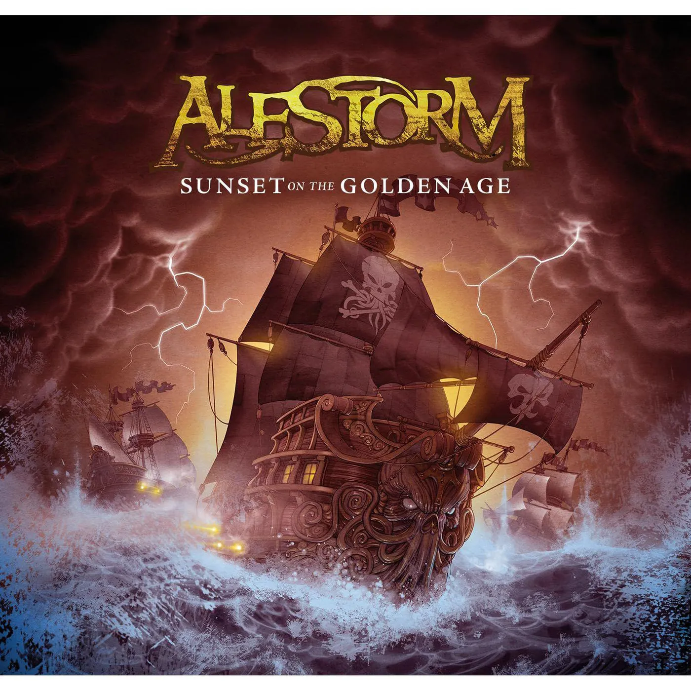 Alestorm Sunset On The Golden Age (6 Bonus Tracks/limited) Vinyl Record