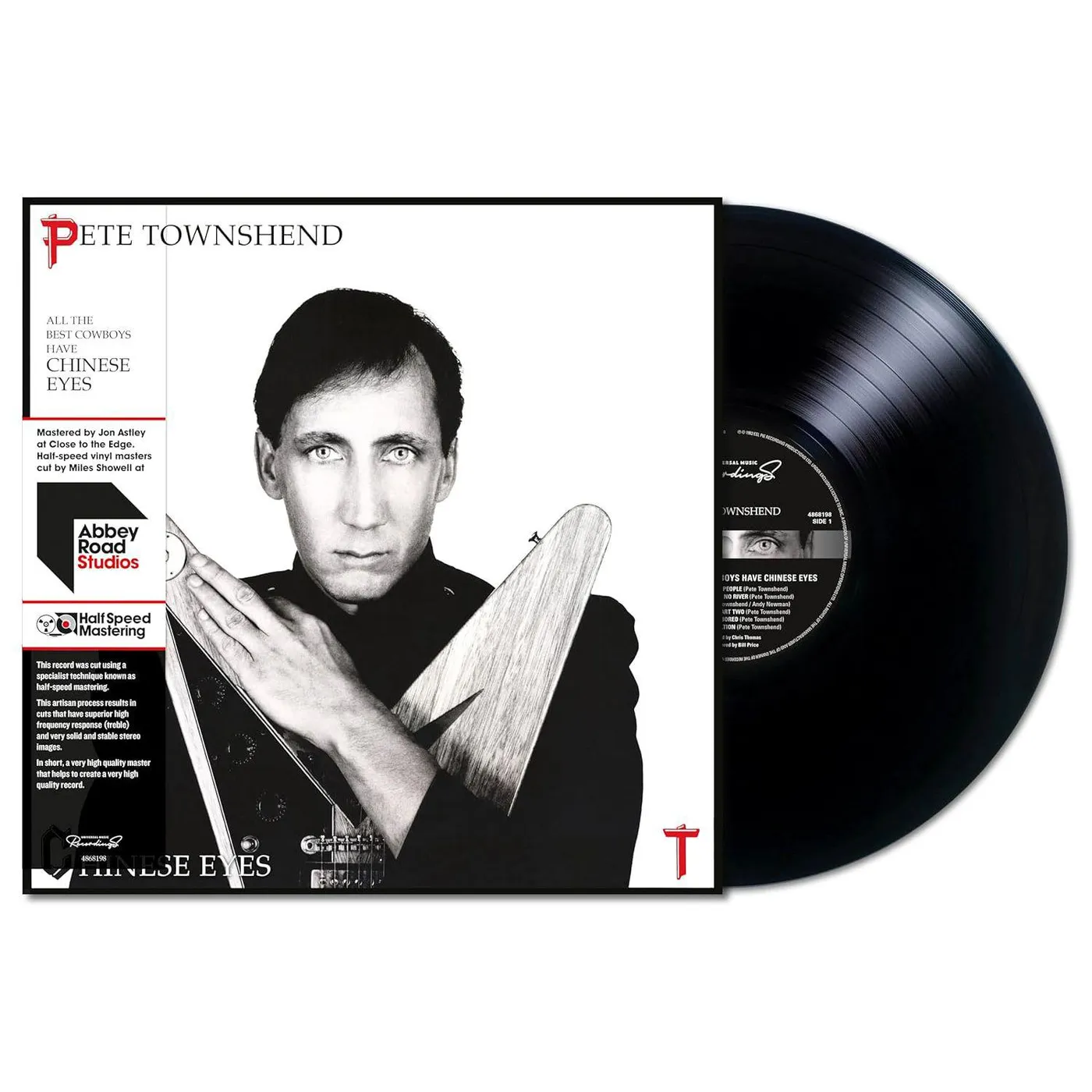 Pete Townshend All The Best Cowboys Have Chinese Eyes (Half-speed) Vinyl Record