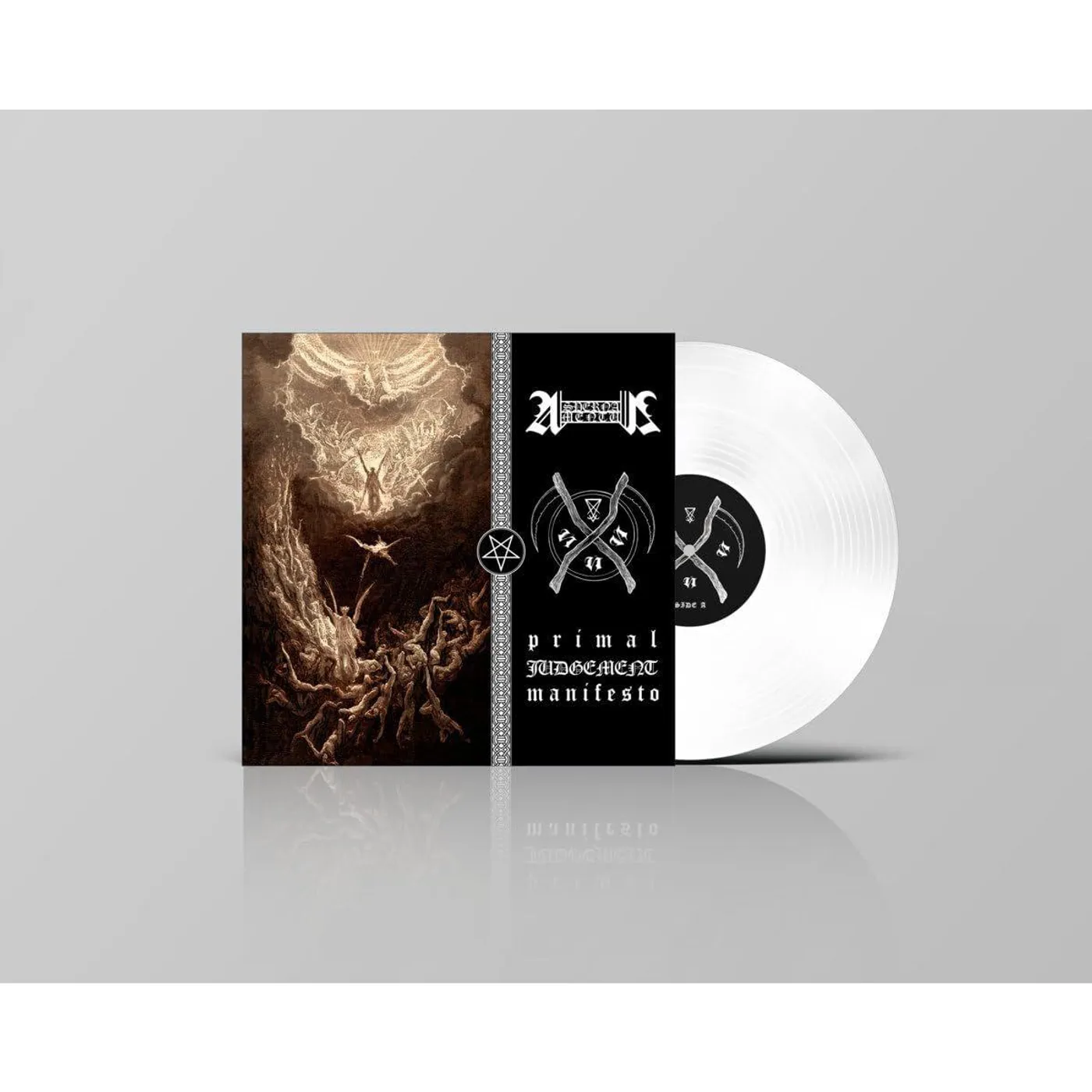 Aspernamentum Primal Judgement Manifesto (White) Vinyl Record