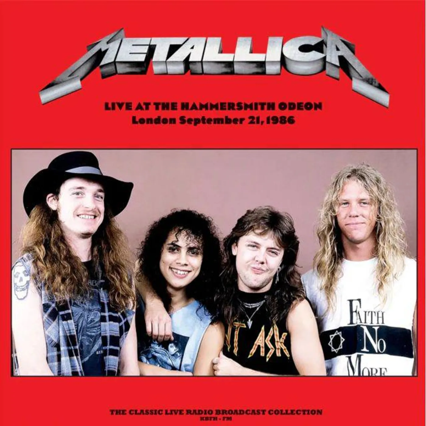 Metallica Live At The Hammersmith Odeon, London 1986 (Splatter) Vinyl Record
