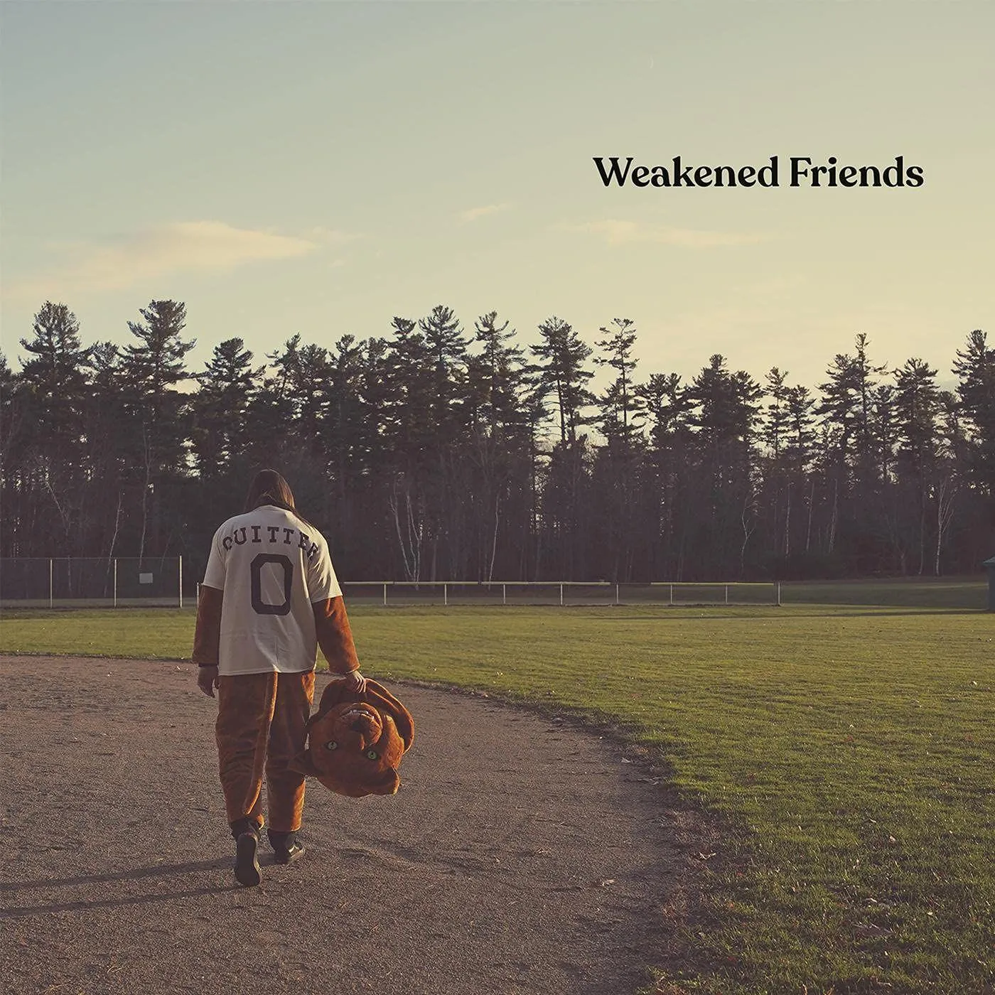 Weakened Friends Quitter (Gold) Vinyl Record