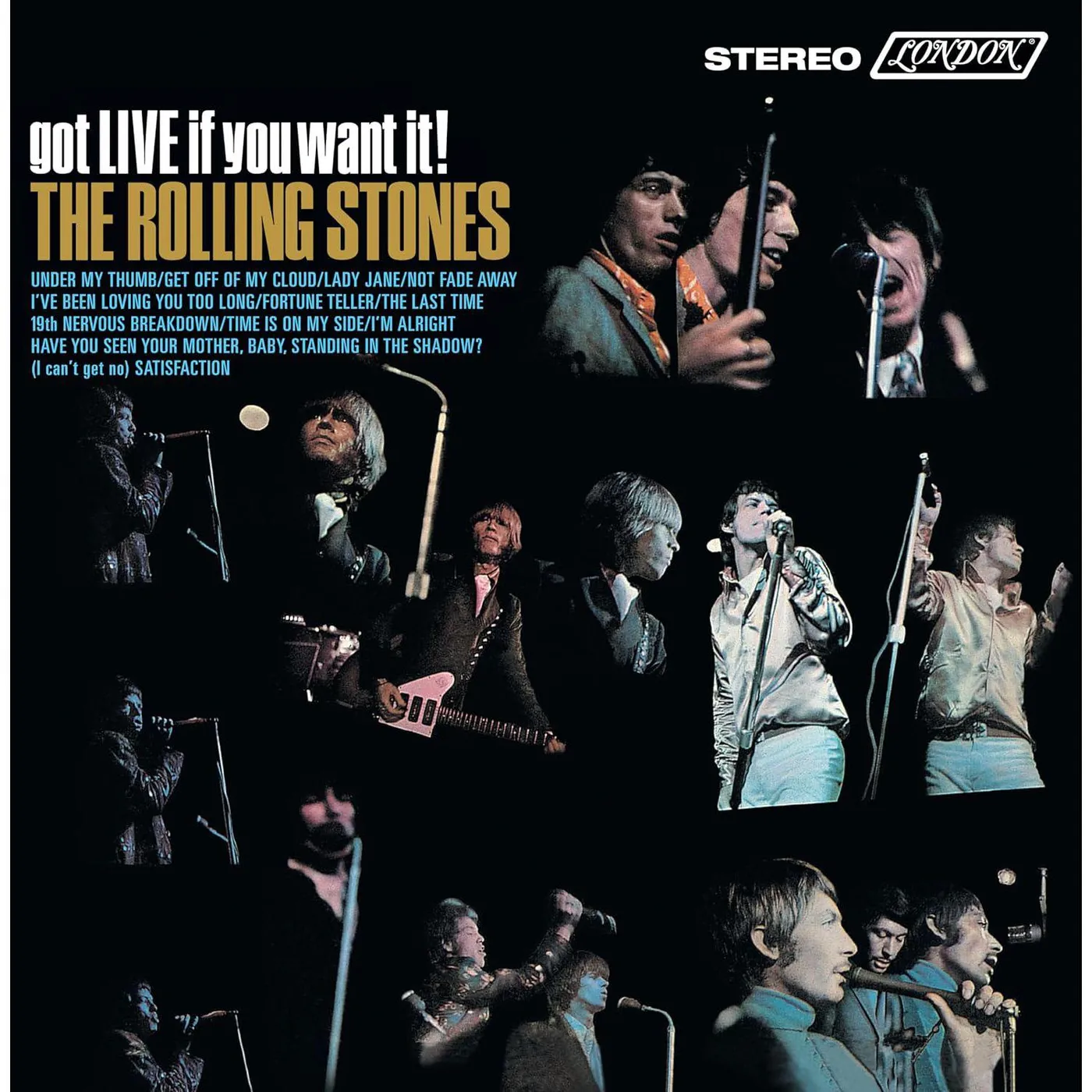 The Rolling Stones Got Live If You Want It! Vinyl Record