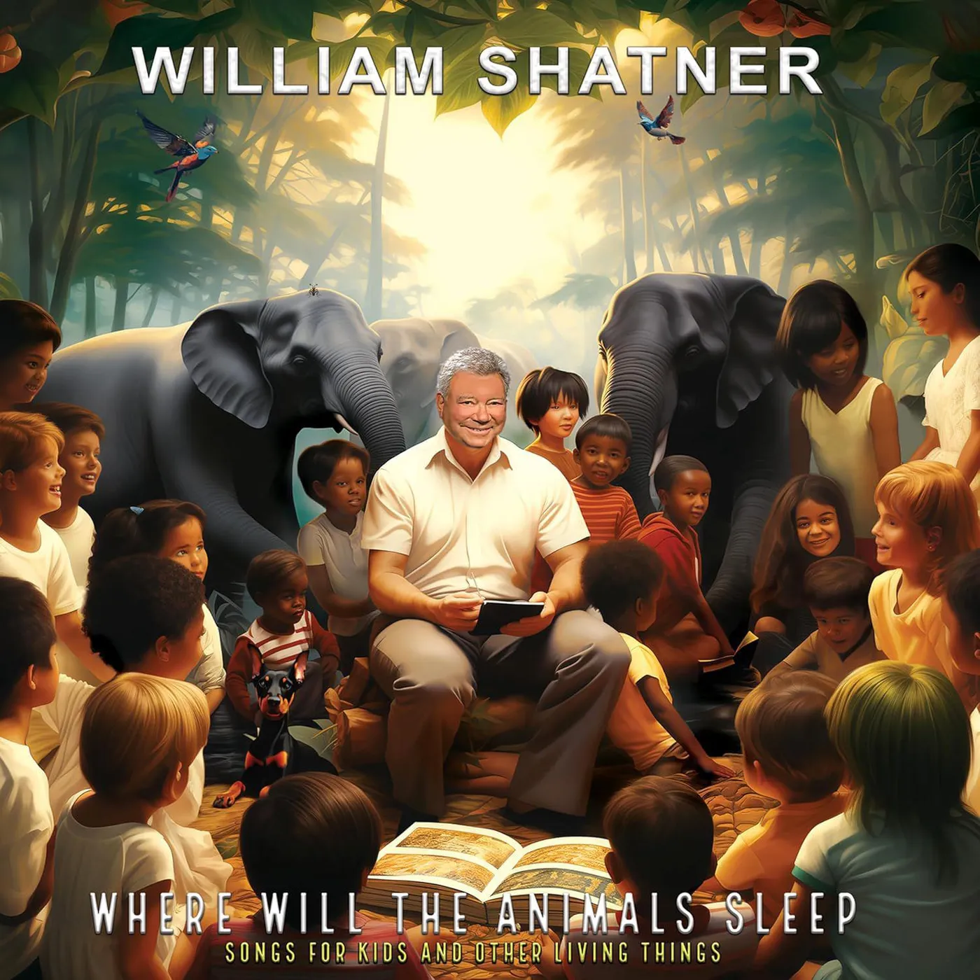 William Shatner Where Will the Animals Sleep? (Songs for Kids and Other Living Things) Vinyl Record