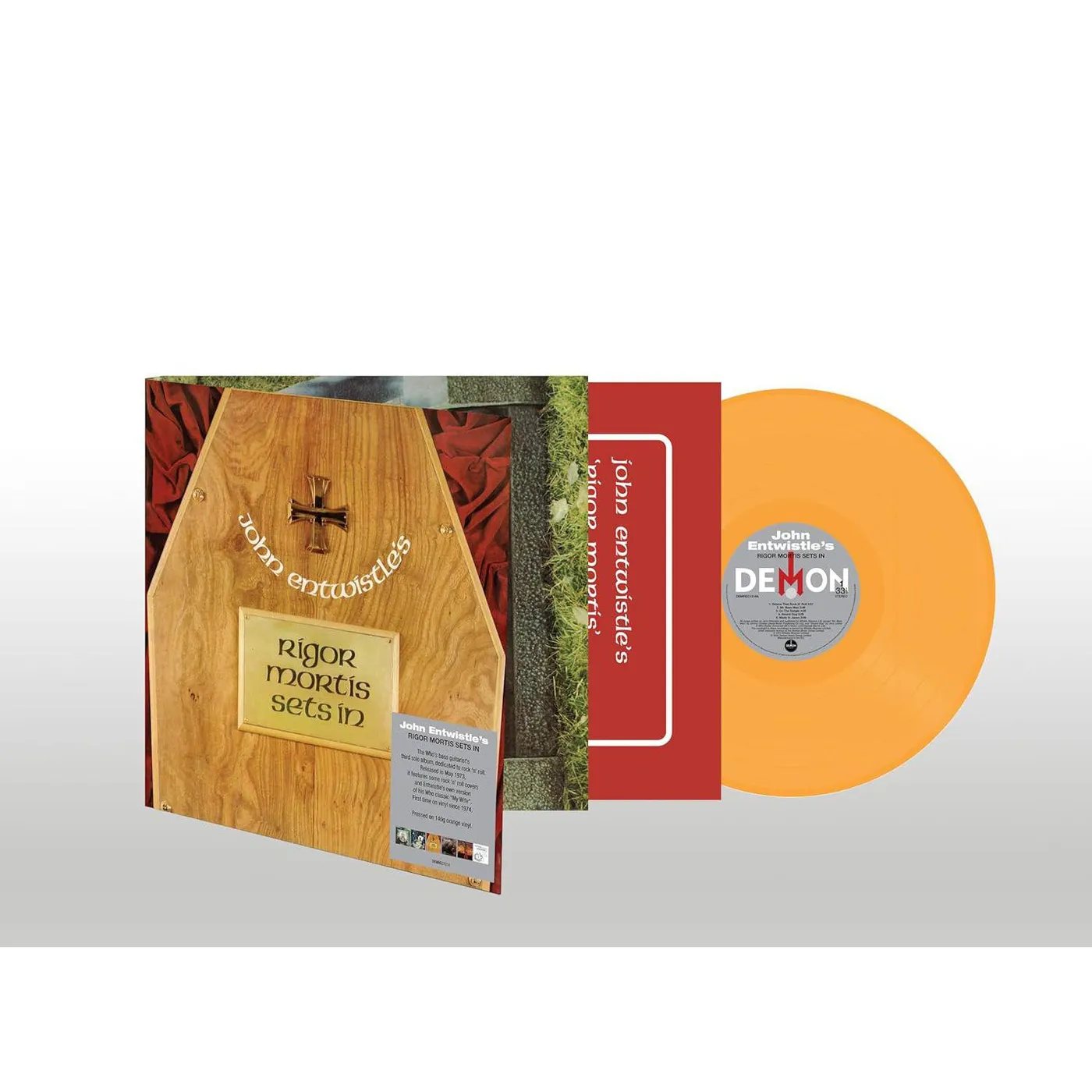 John Entwistle Rigor Mortis Sets In (140G/Orange) Vinyl Record
