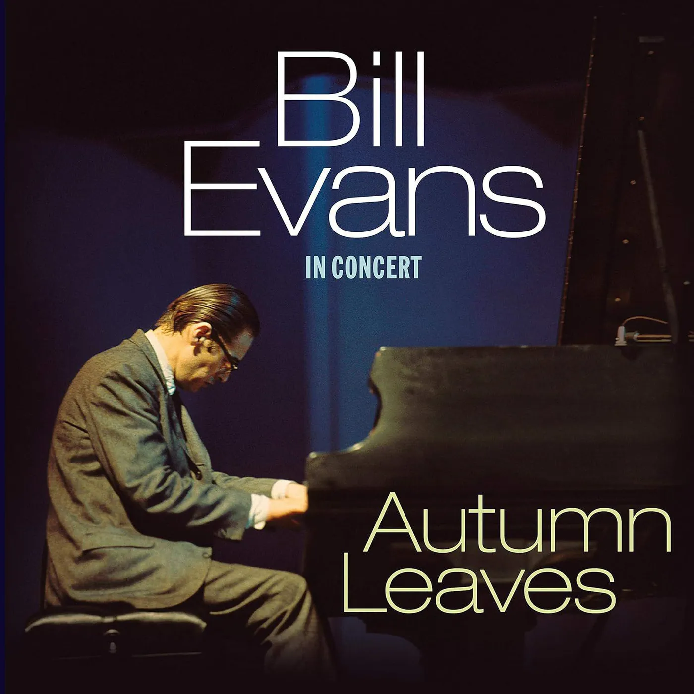 Bill Evans Autumn Leaves - In Concert (Blue Transparent) Vinyl Record