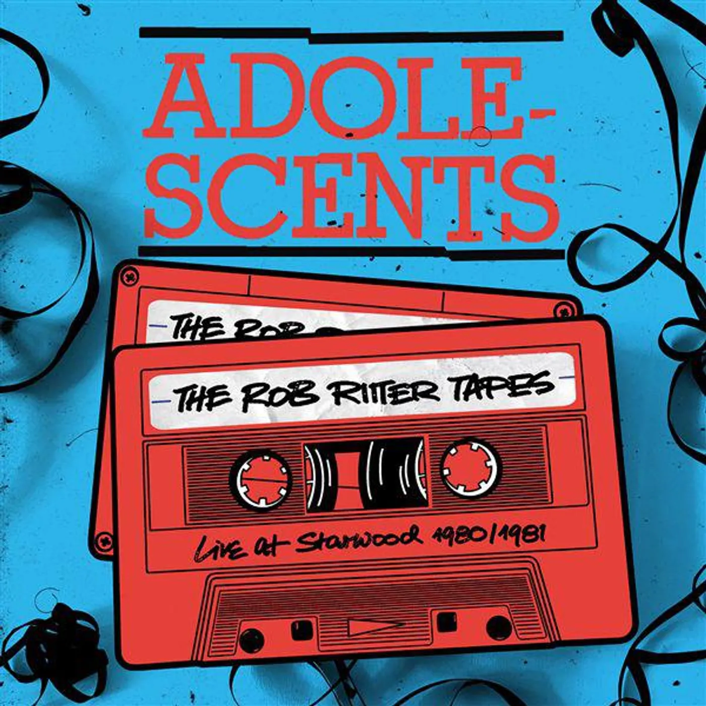 Adolescents Rob Ritter Tapes - Live At Starwood 1980/1981 (2lp/180g/Red/Blue) Vinyl Record