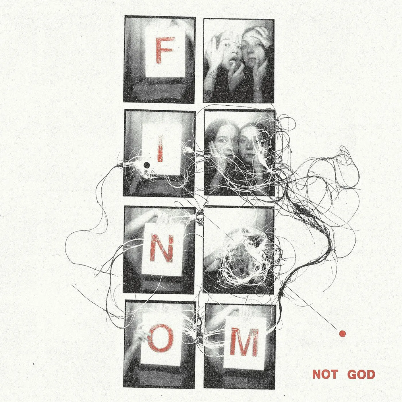 Finom Not God (Red) Vinyl Record