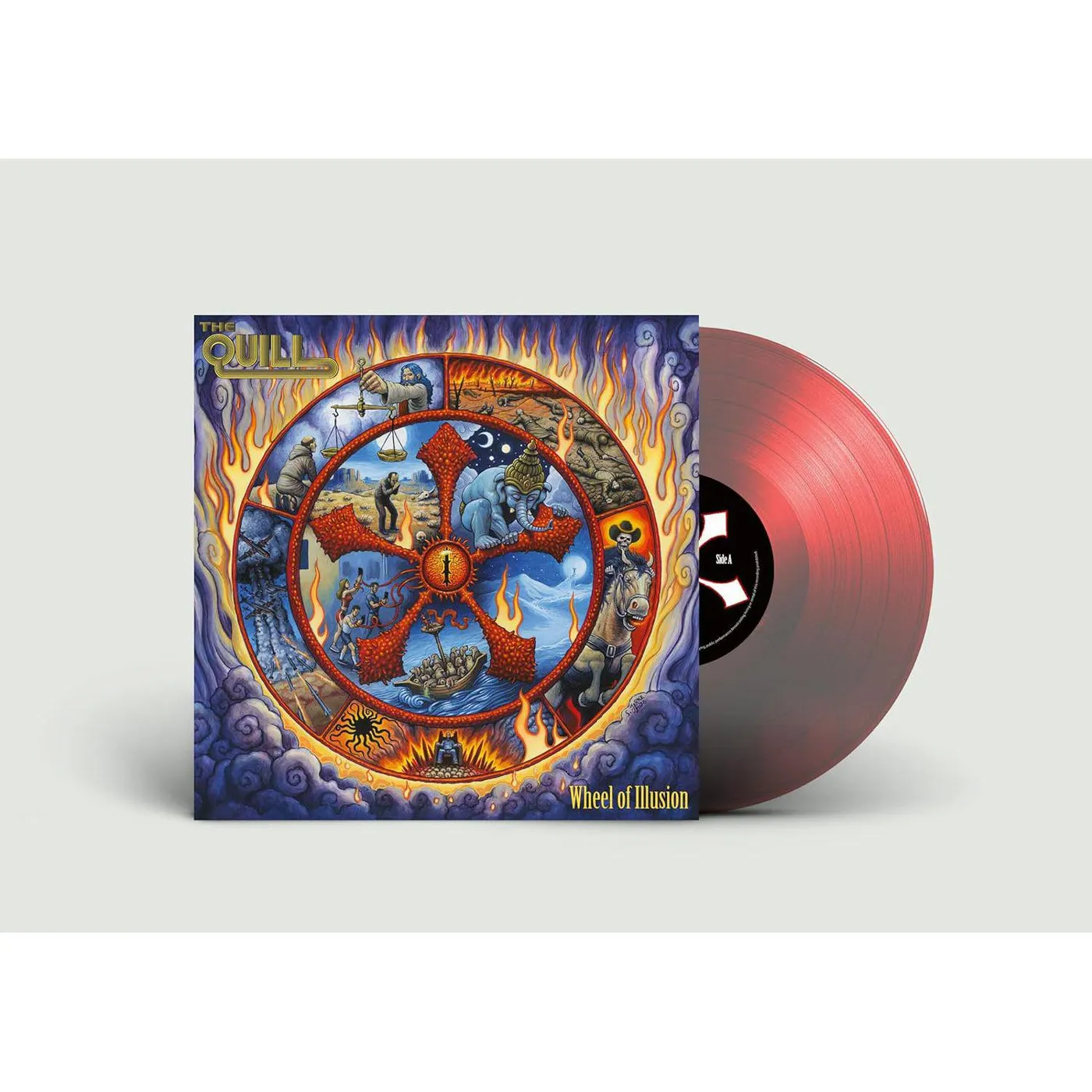 Quill Wheel Of Illusion (Red) Vinyl Record