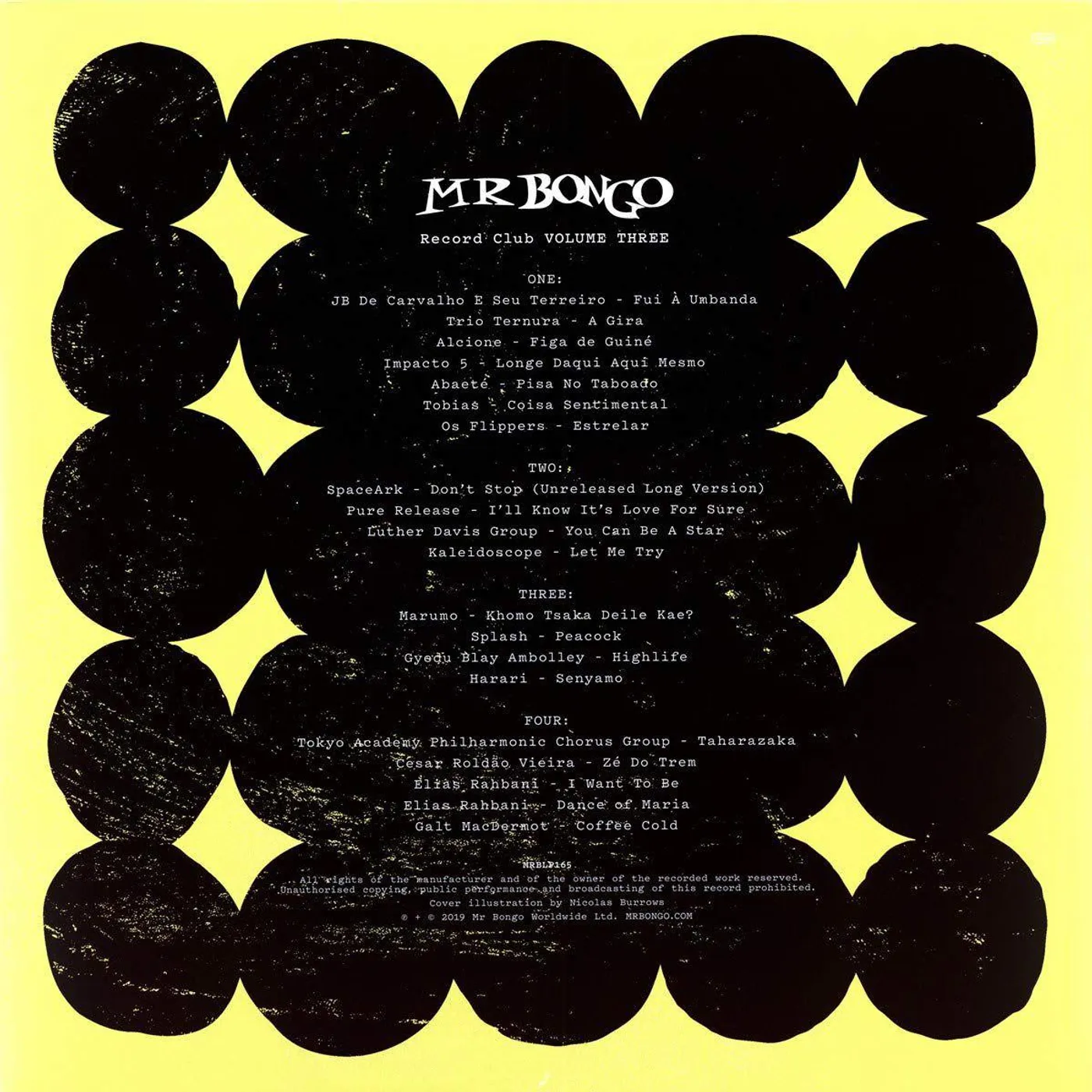 Various Artists  Mr Bongo Record Club Vol 3 (2LP) Vinyl Record
