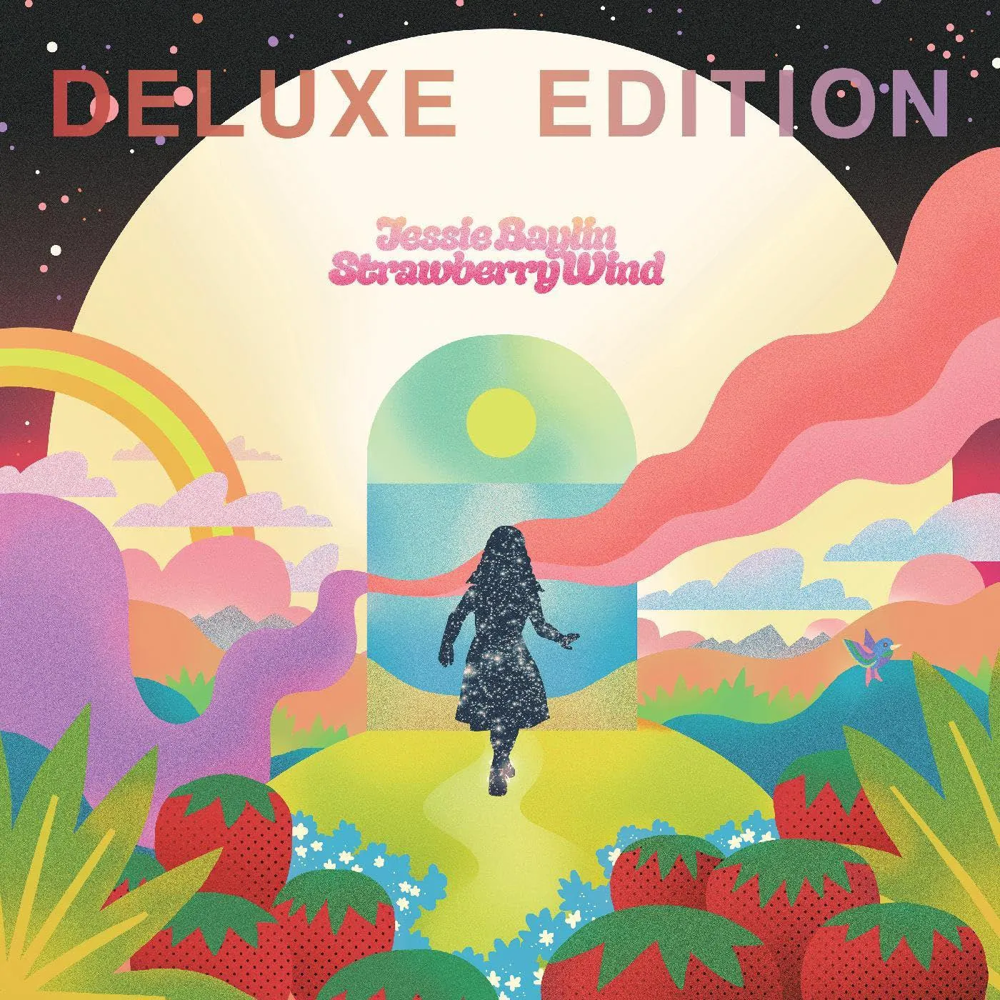 Jessie Baylin Strawberry Wind (Deluxe/Tangerine & Strawberry Sherbet) Vinyl Record