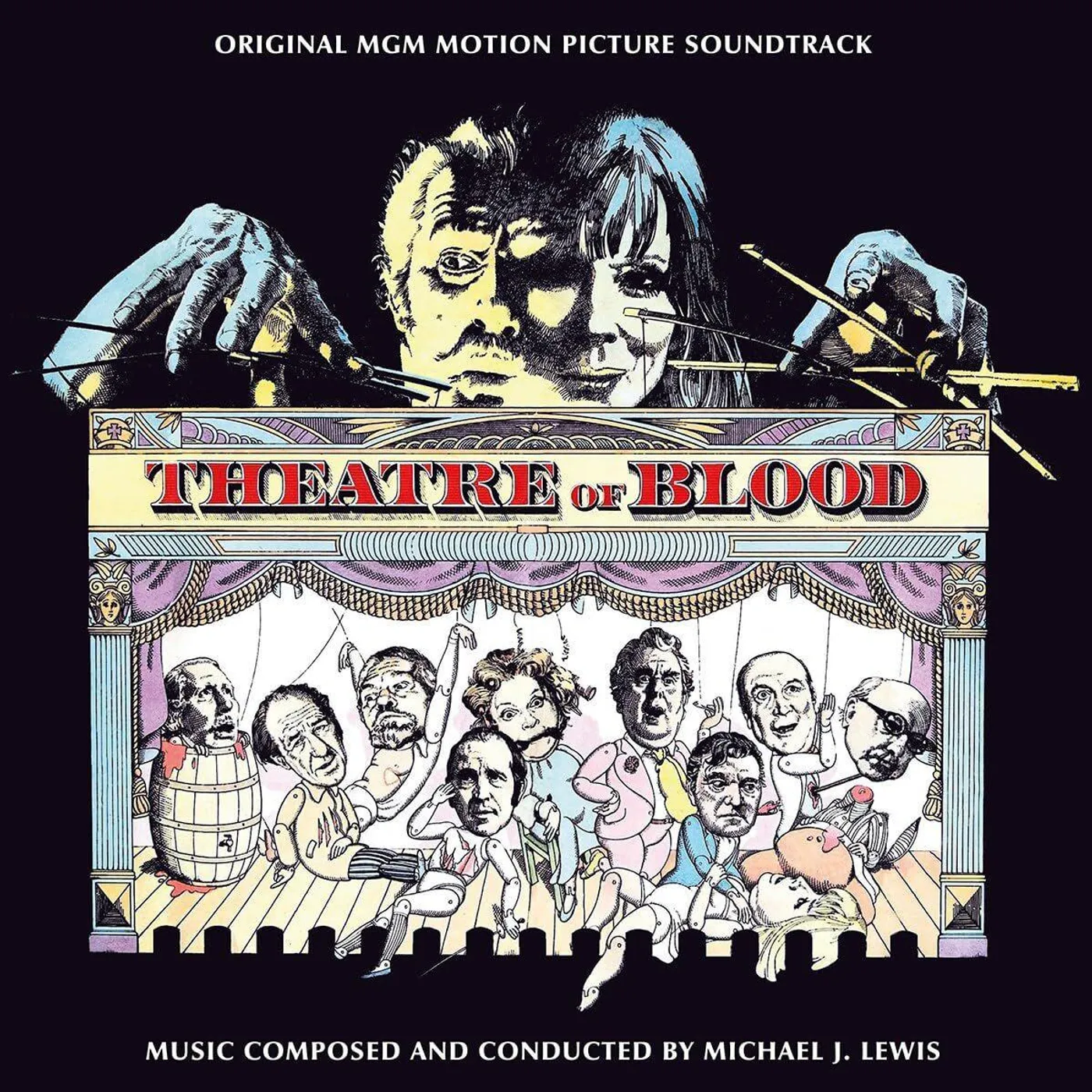 Michael J. Lewis Theatre of Blood (Original Soundtrack) [Blood Splatter] Vinyl Record