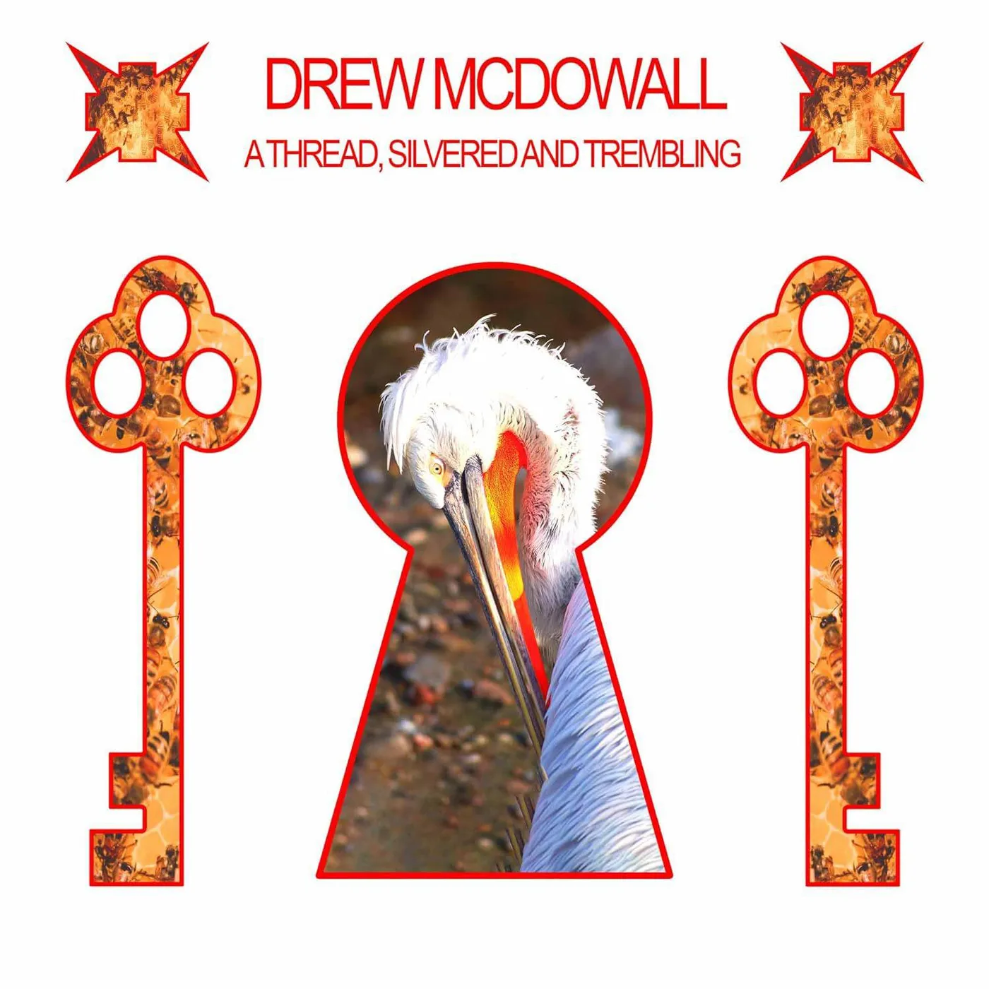 Drew McDowall THREAD, SILVERED & TREMBLING Vinyl Record