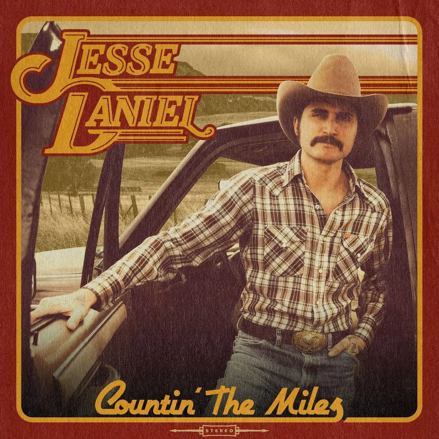 Jesse Daniel Countin' the Miles (Tan) Vinyl Record
