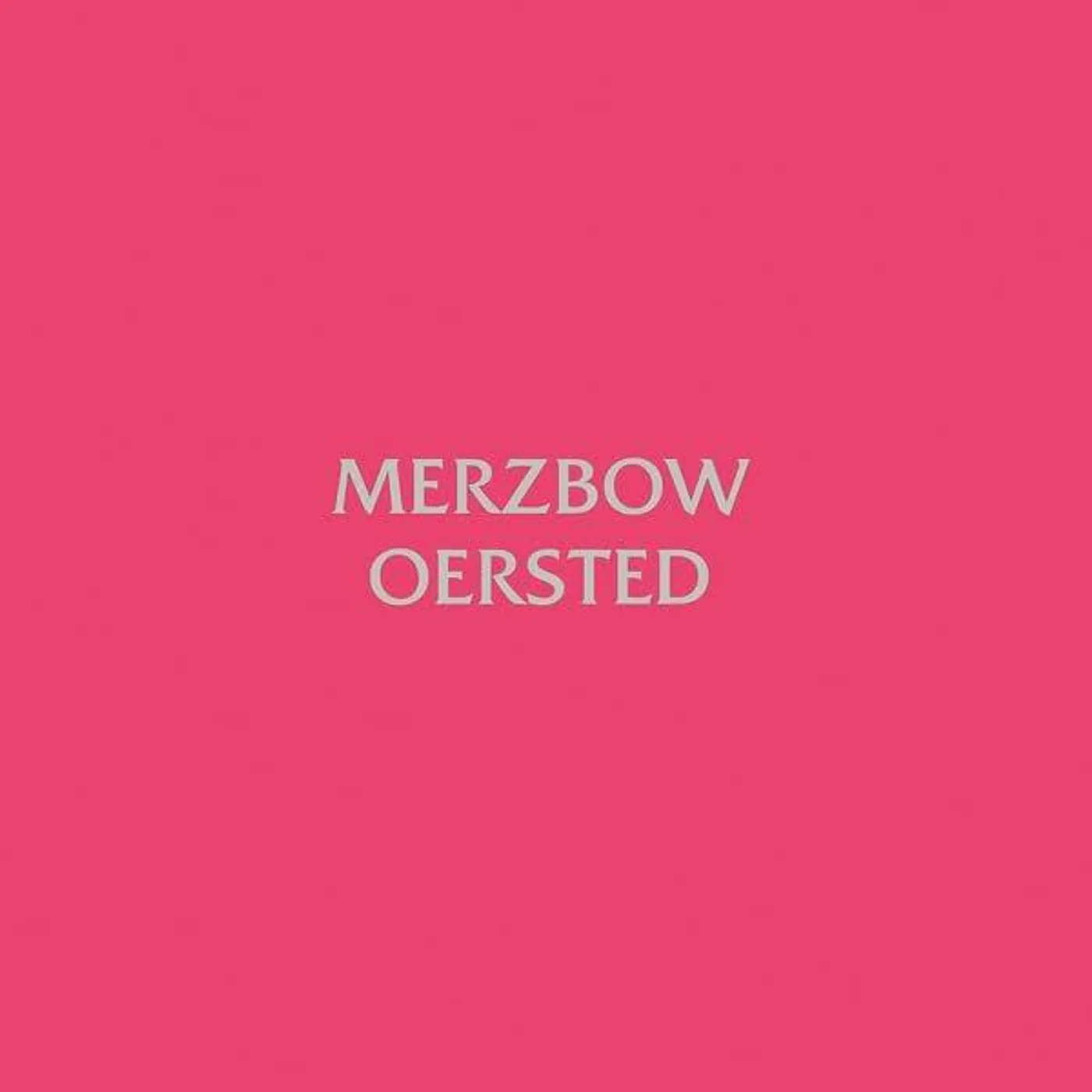 Merzbow Oersted (2LP) Vinyl Record