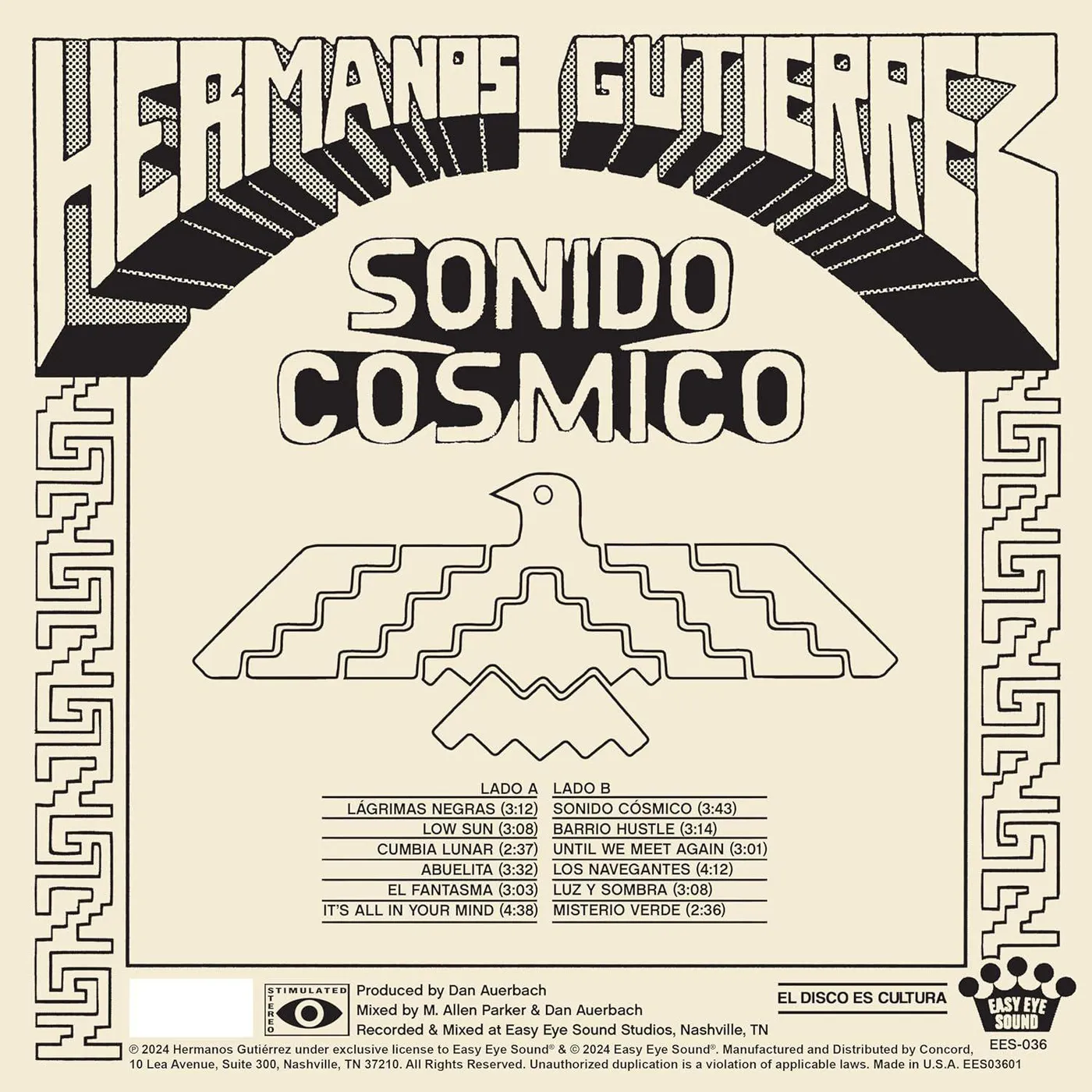 Hermanos Gutiérrez Sonido Cósmico Vinyl Record