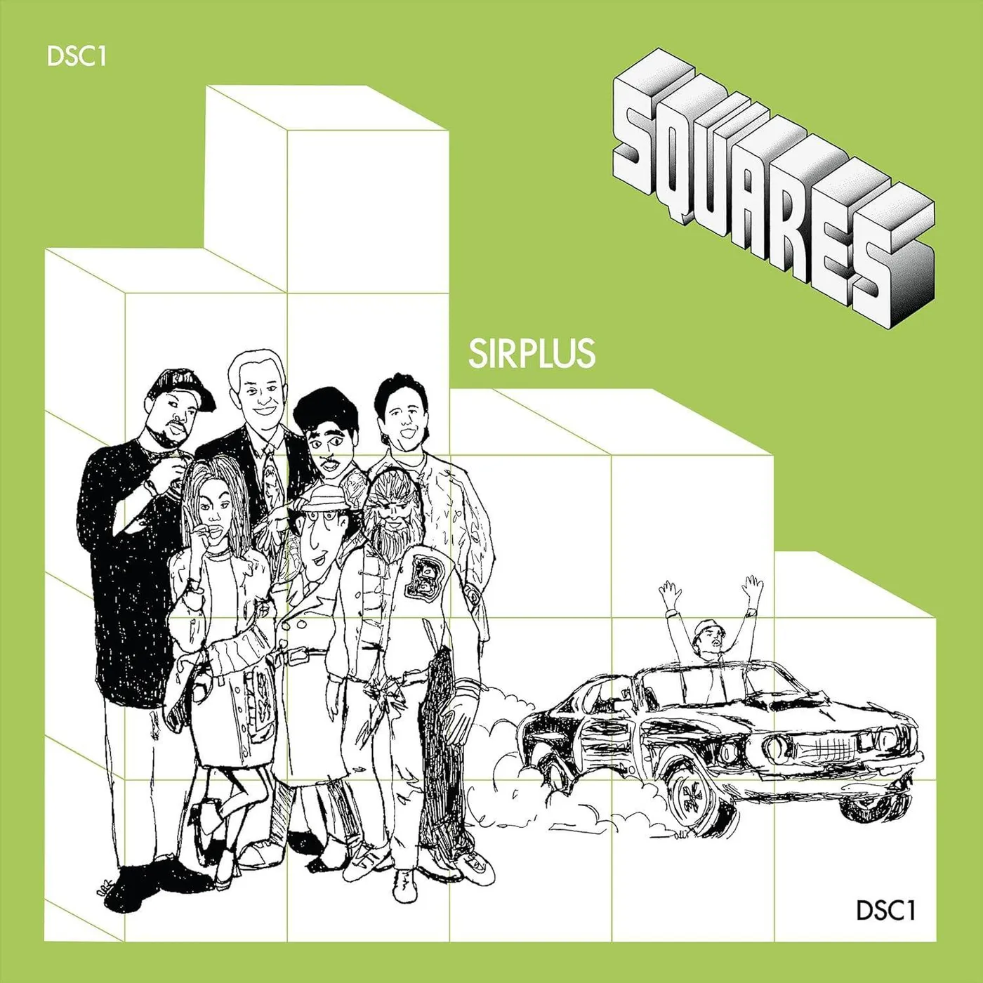 Sirplus Squares Vinyl Record