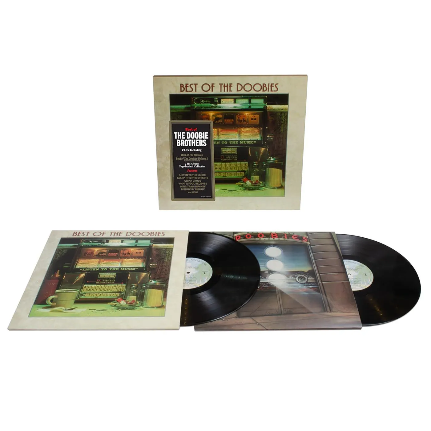 The Doobie Brothers Best Of The Doobies: Vol. 1 & 2 (2LP) Vinyl Record