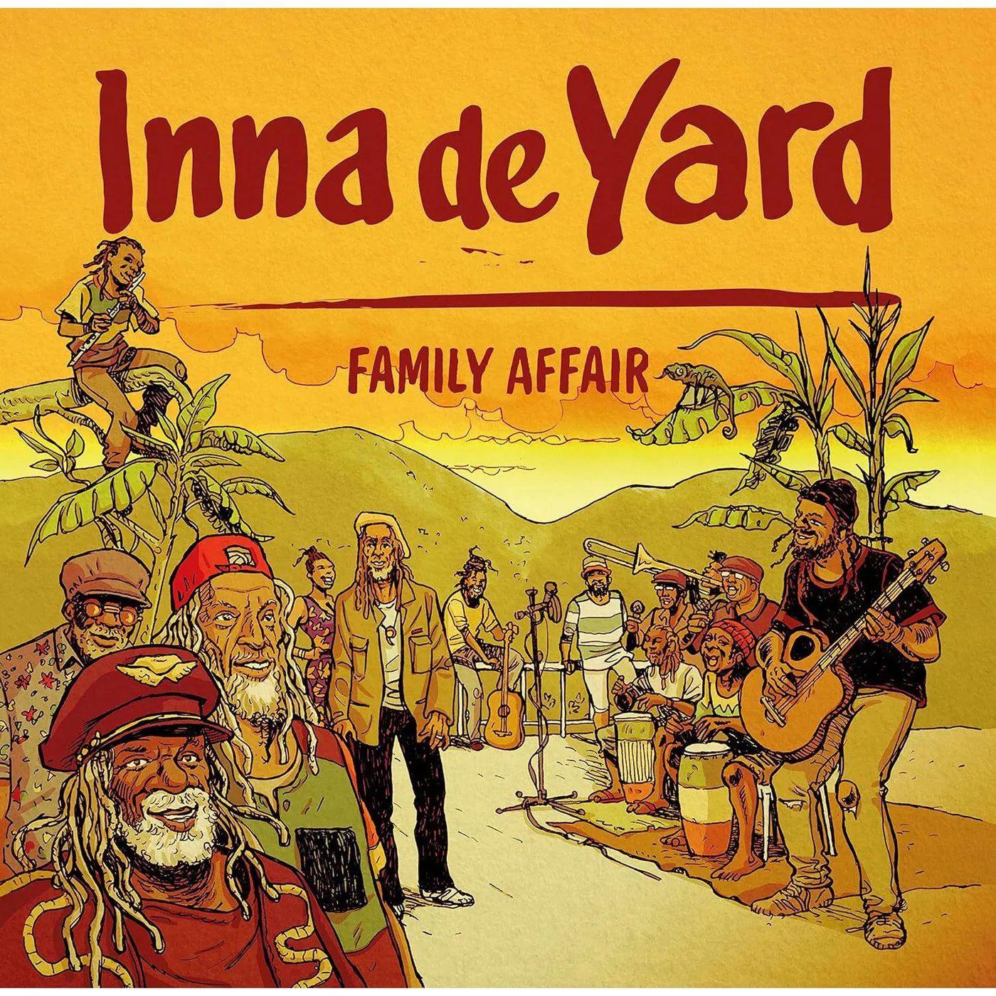 Inna De Yard Family Affair Vinyl Record