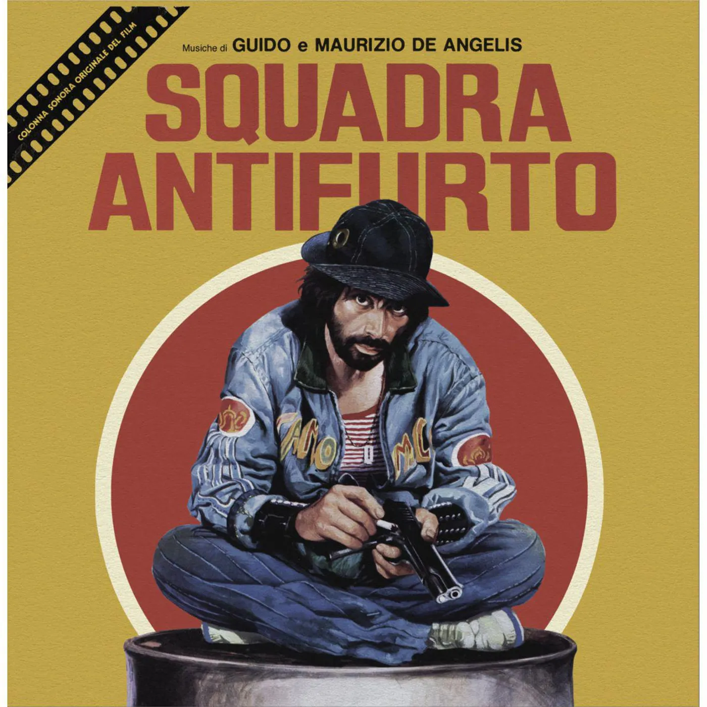 Guido & Maurizio De Angelis Squadra Antifurto (Amber) Vinyl Record