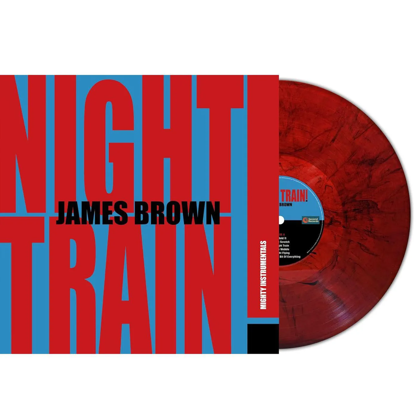 James Brown Night Train (Marble) Vinyl Record