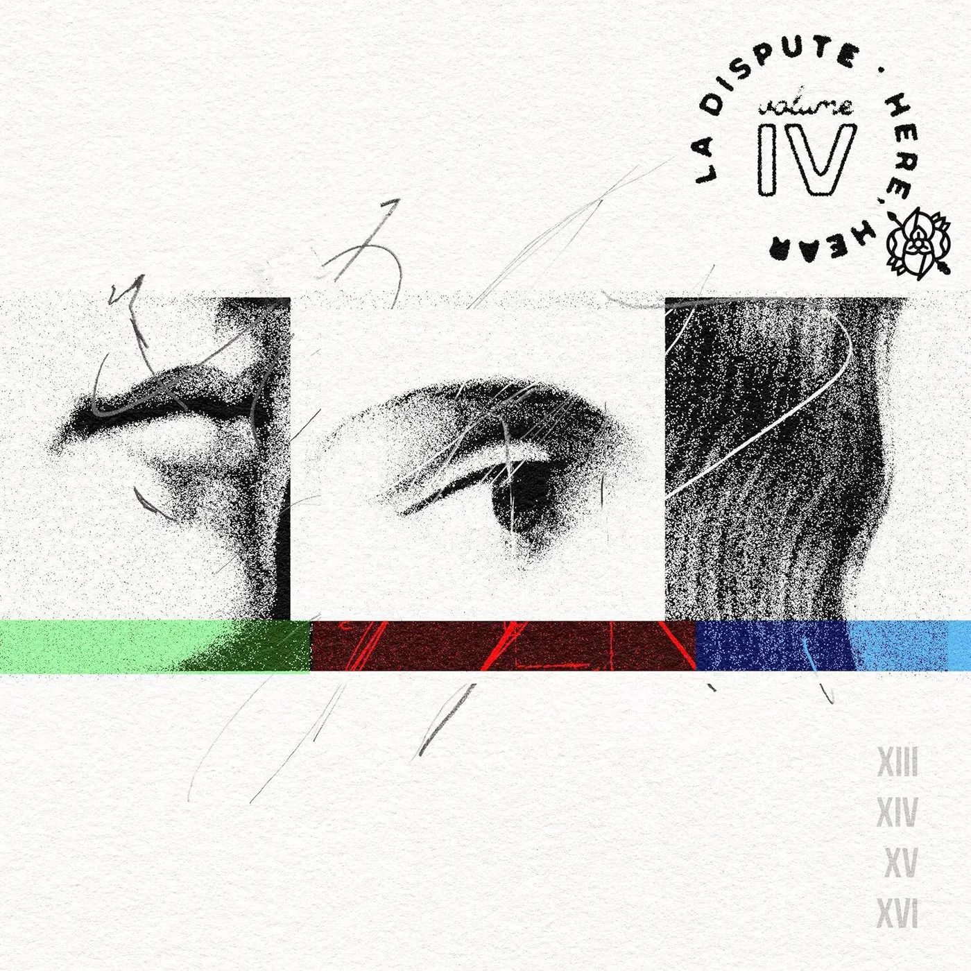 La Dispute Here, Hear IV (Blue and Green) Vinyl Record