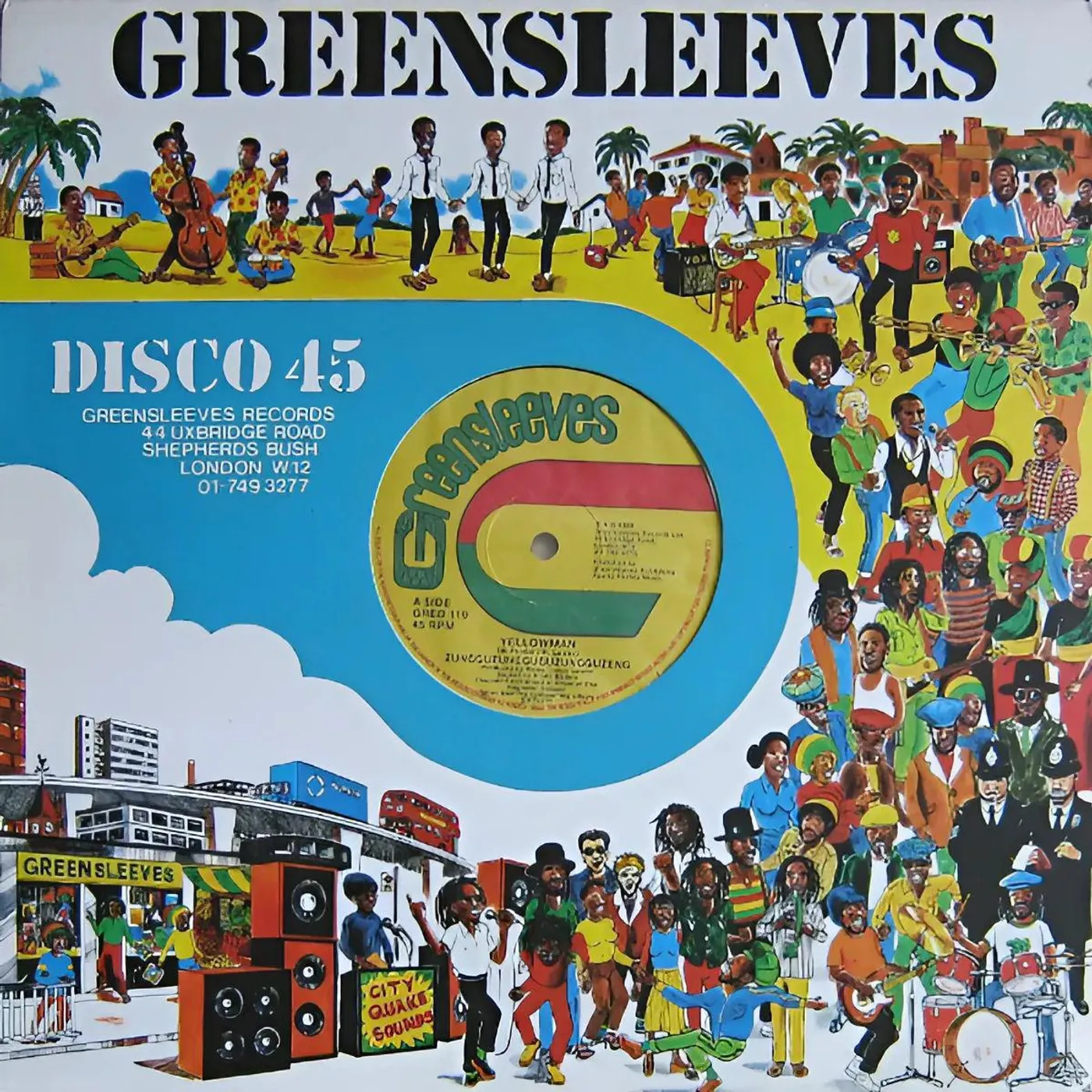 Yellowman Zungguzungguguzunguzeng Vinyl Record