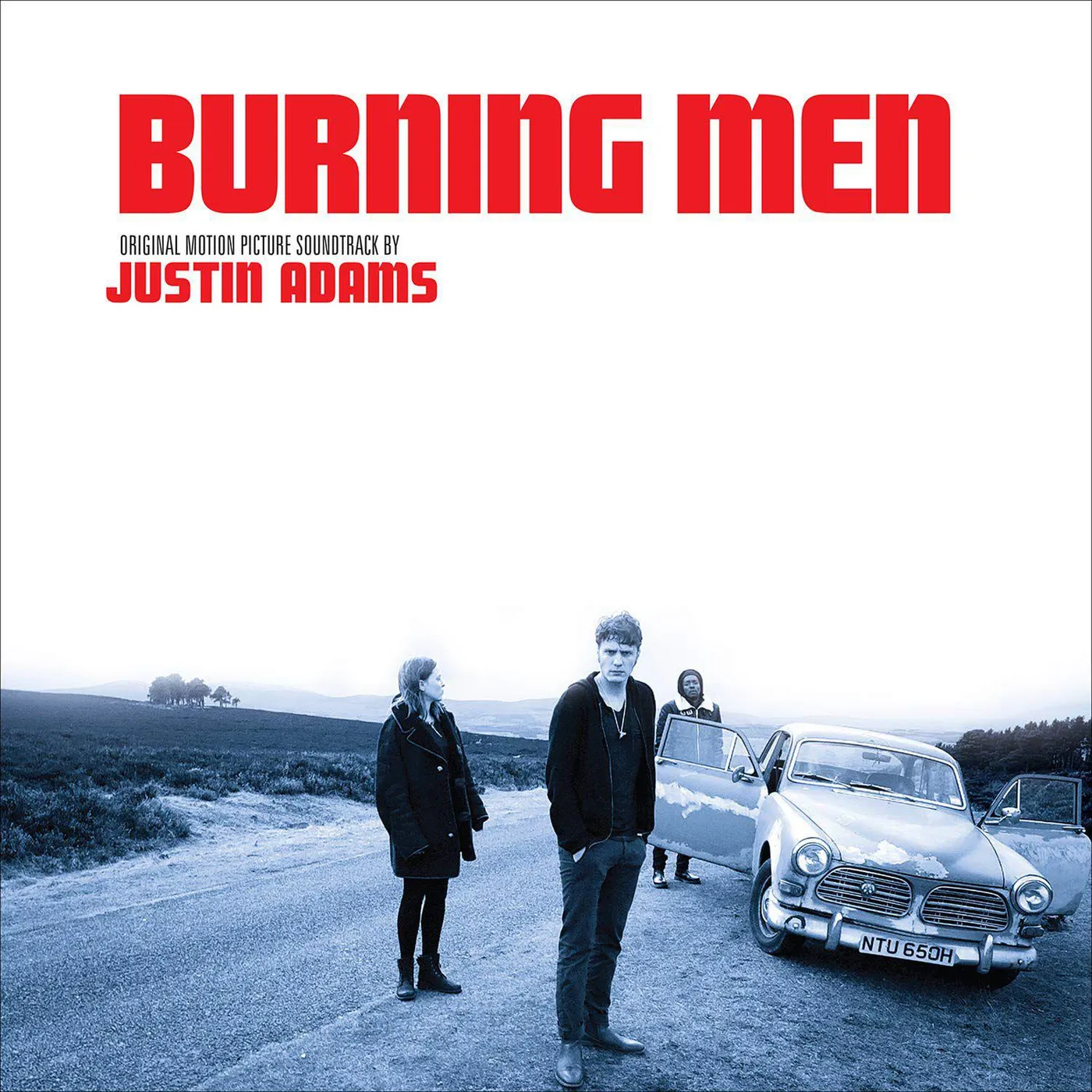 Justin Adams Burning Men Original Motion Picture Soundtrack Vinyl Record