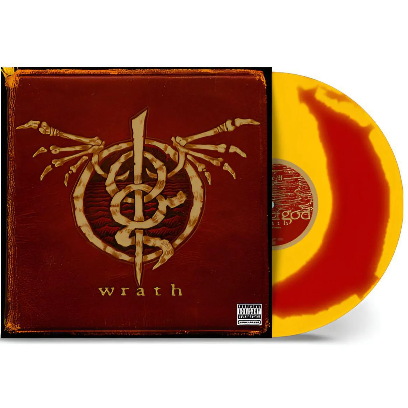 Lamb of God Wrath (Yellow Red Split) Vinyl Record