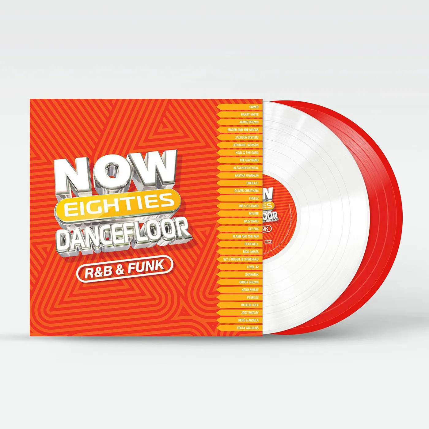 Now! 80's Dancefloor: R&B & Funk / Various Artists Now! 80's Dancefloor: R&B & Funk (2LP/Red/White) Vinyl Record