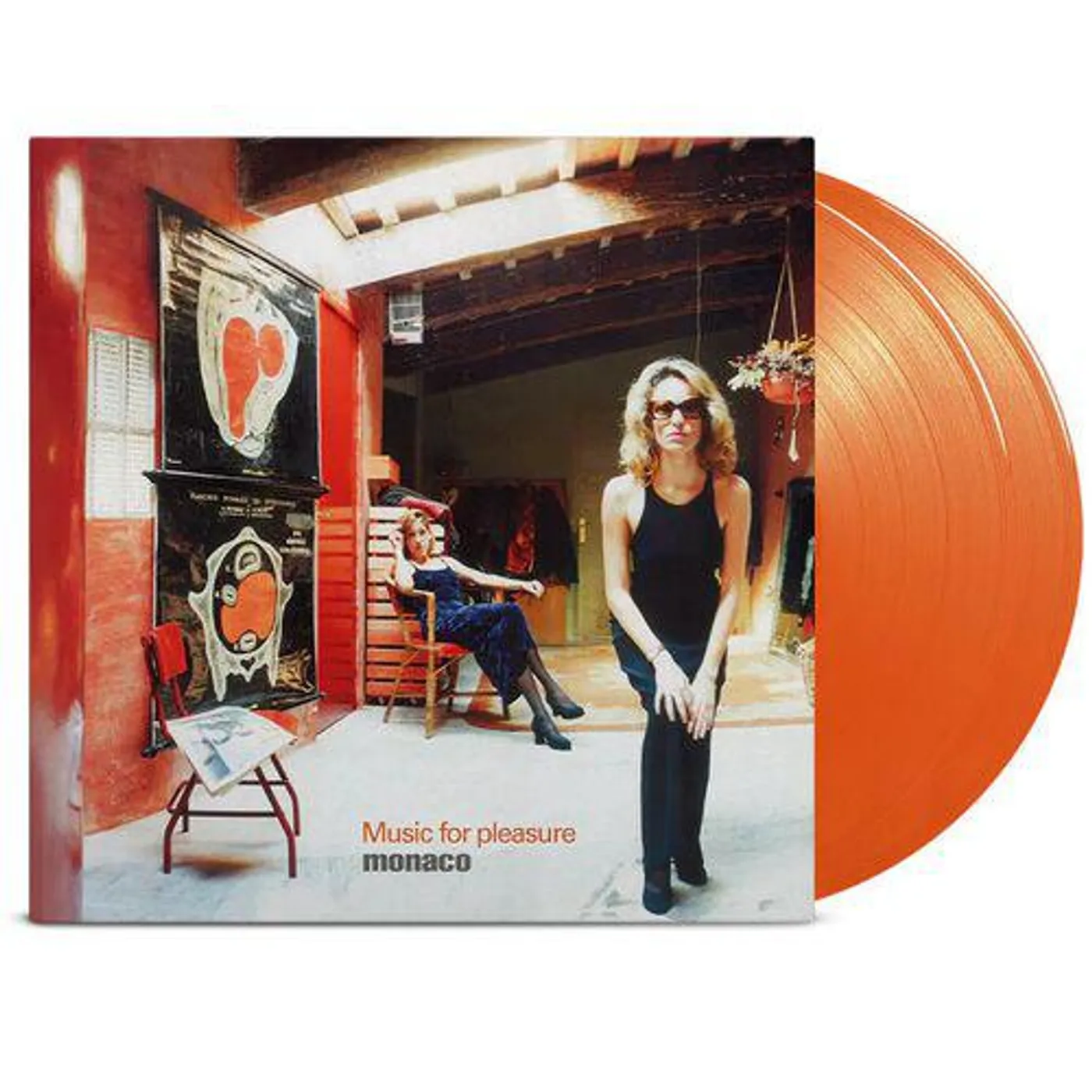 Monaco Music For Pleasure (Limited & Expanded Orange) Vinyl Record