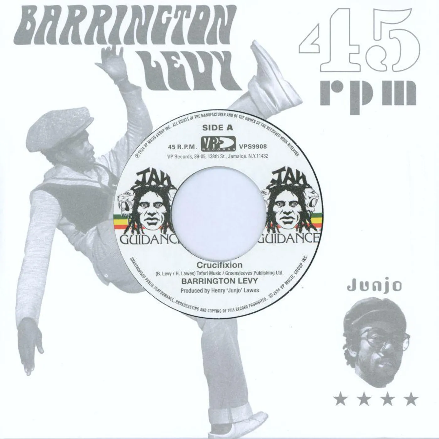 Barrington Levy Crucifixion Vinyl Record