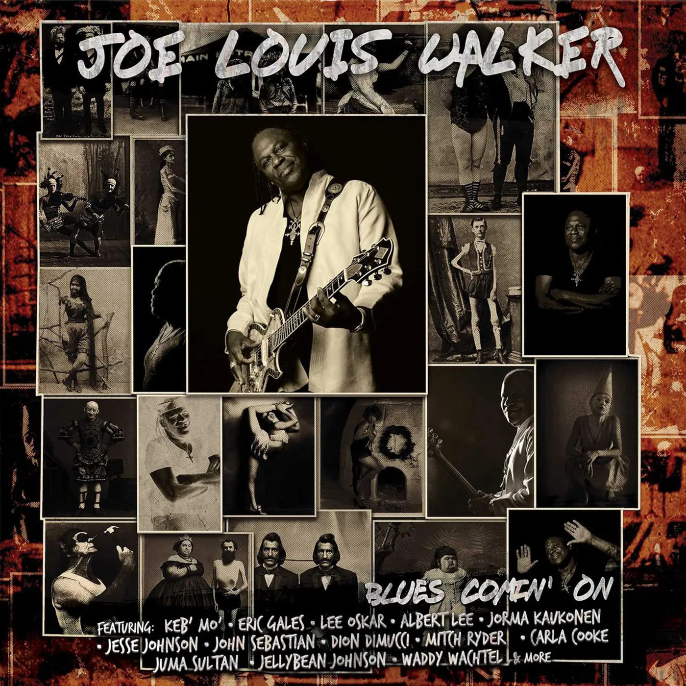 Joe Louis Walker Blues Comin' On (Blue) Vinyl Record