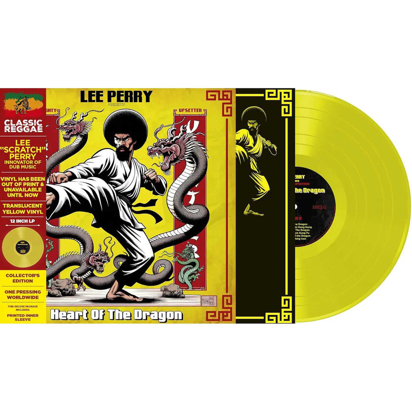 Lee Perry Presents The Mighty Upsetters Heart Of The Dragon (Yellow) Vinyl Record