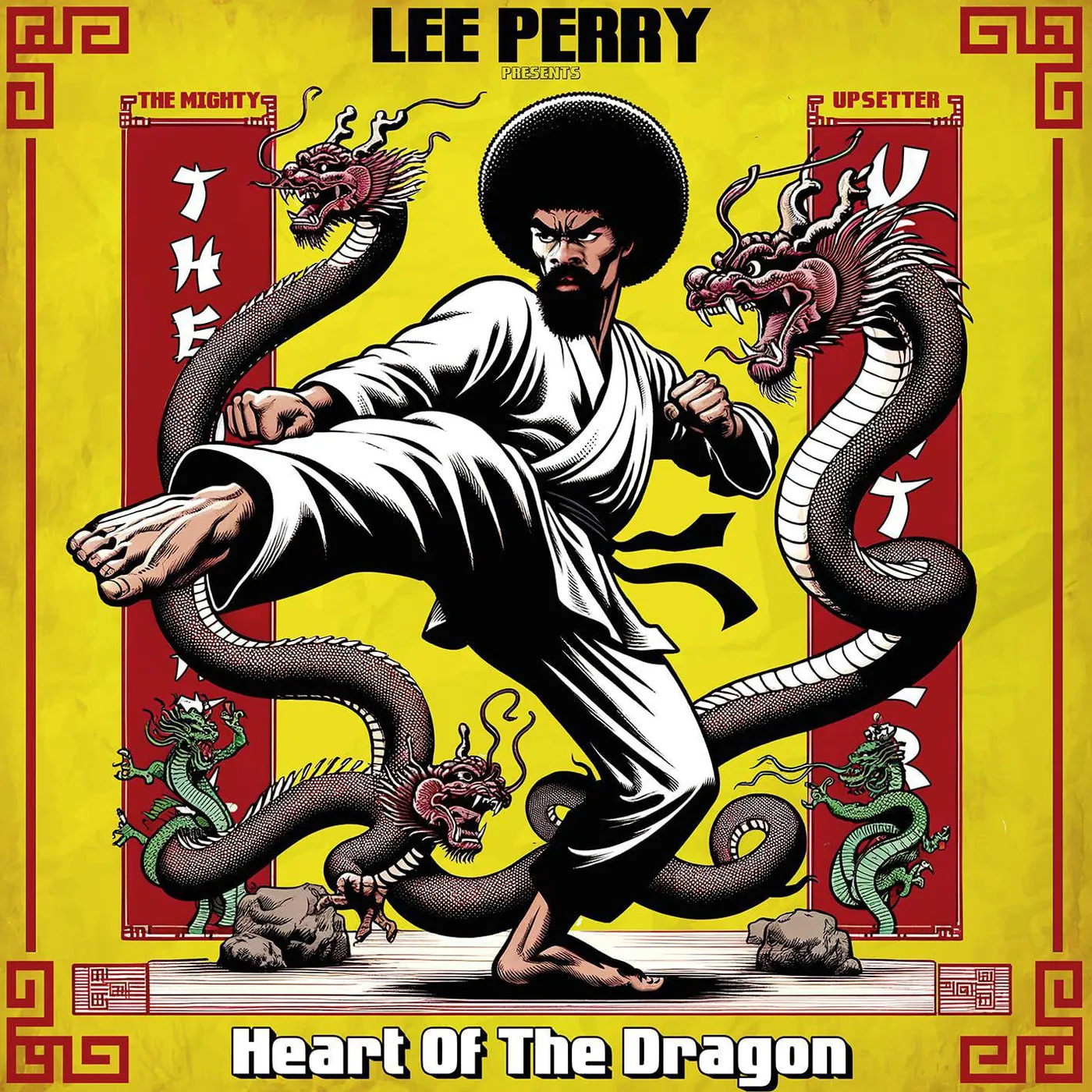 Lee Perry Presents The Mighty Upsetters Heart Of The Dragon (Yellow) Vinyl Record