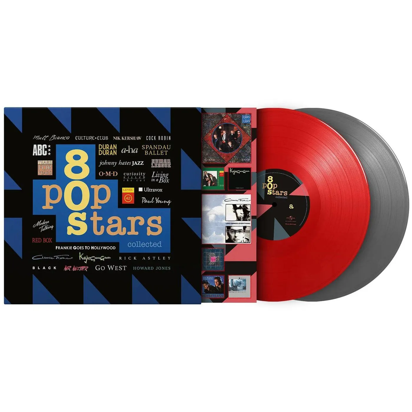 Various Artists  80S Pop Stars Collected (Red/Silver/2LP/180G) Vinyl Record