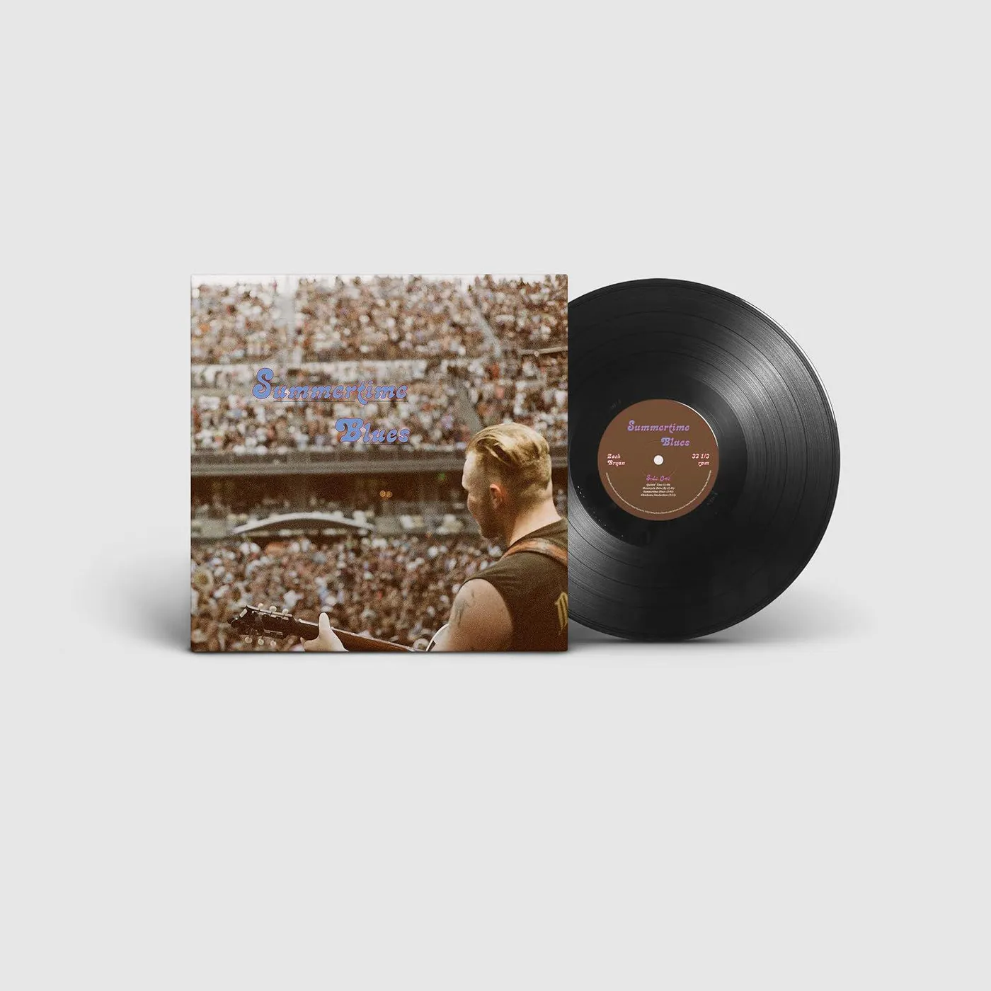 Zach Bryan Summertime Blues Vinyl Record