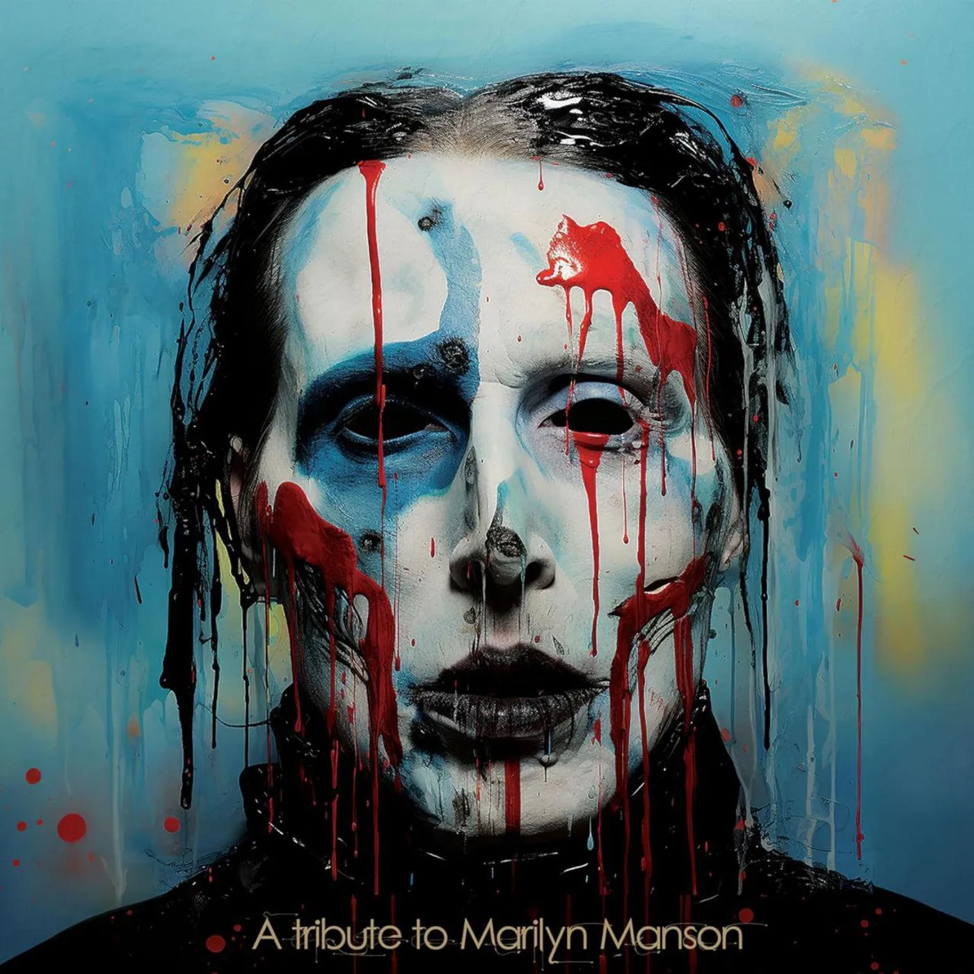 Die Krupps A Tribute to Marilyn Manson (Red) Vinyl Record