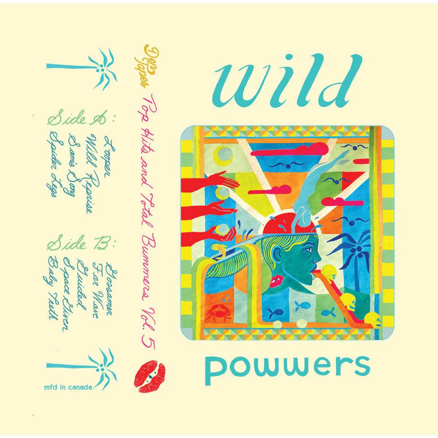 Wild Powwers Pop Hits & Total Bummers Vol. 5 Vinyl Record