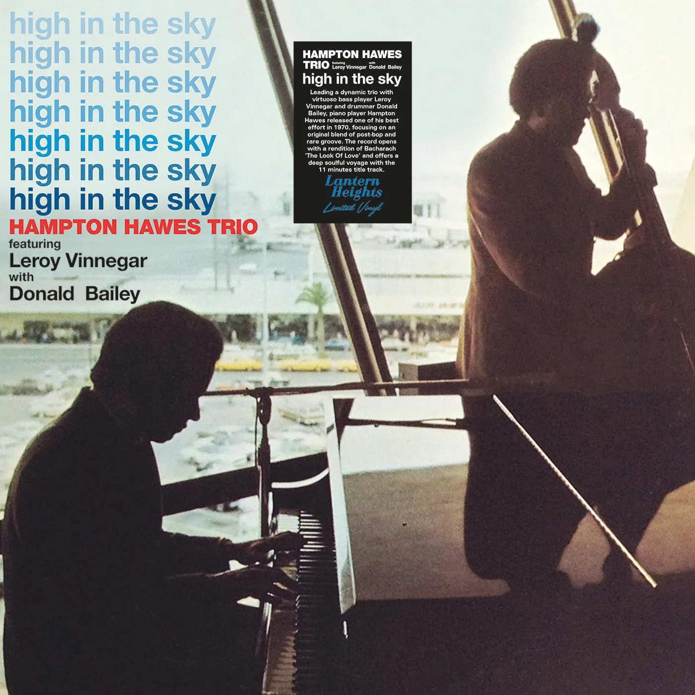 Hampton Hawes Trio High In The Sky Vinyl Record