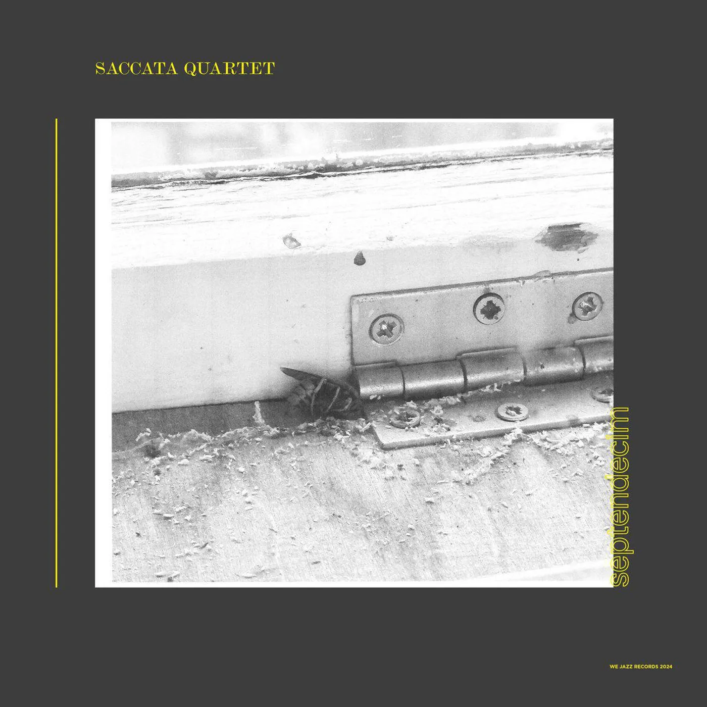 Saccata Quartet Septendecim (Yellow) Vinyl Record