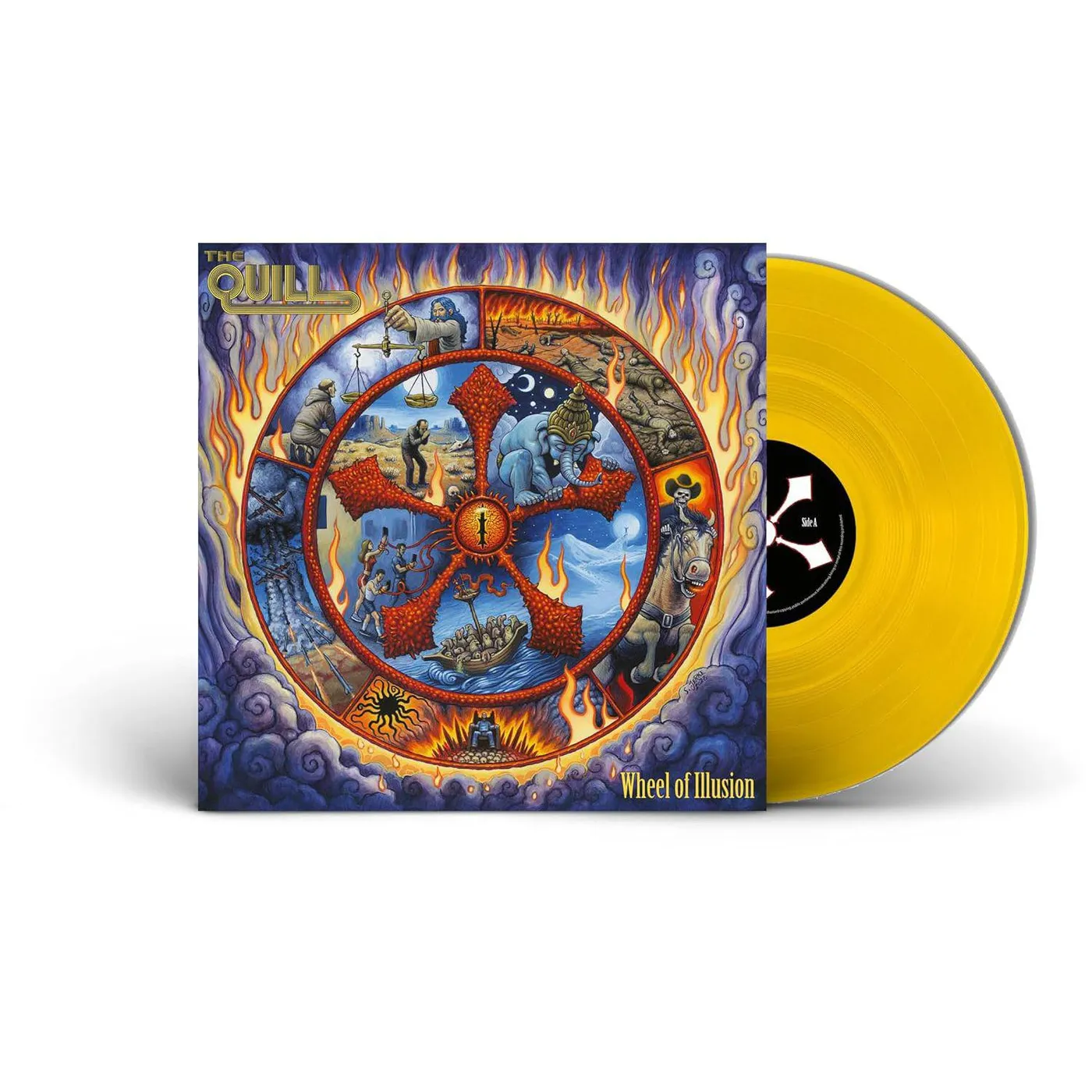 Quill Wheel Of Illusion (Limited/Yellow) Vinyl Record