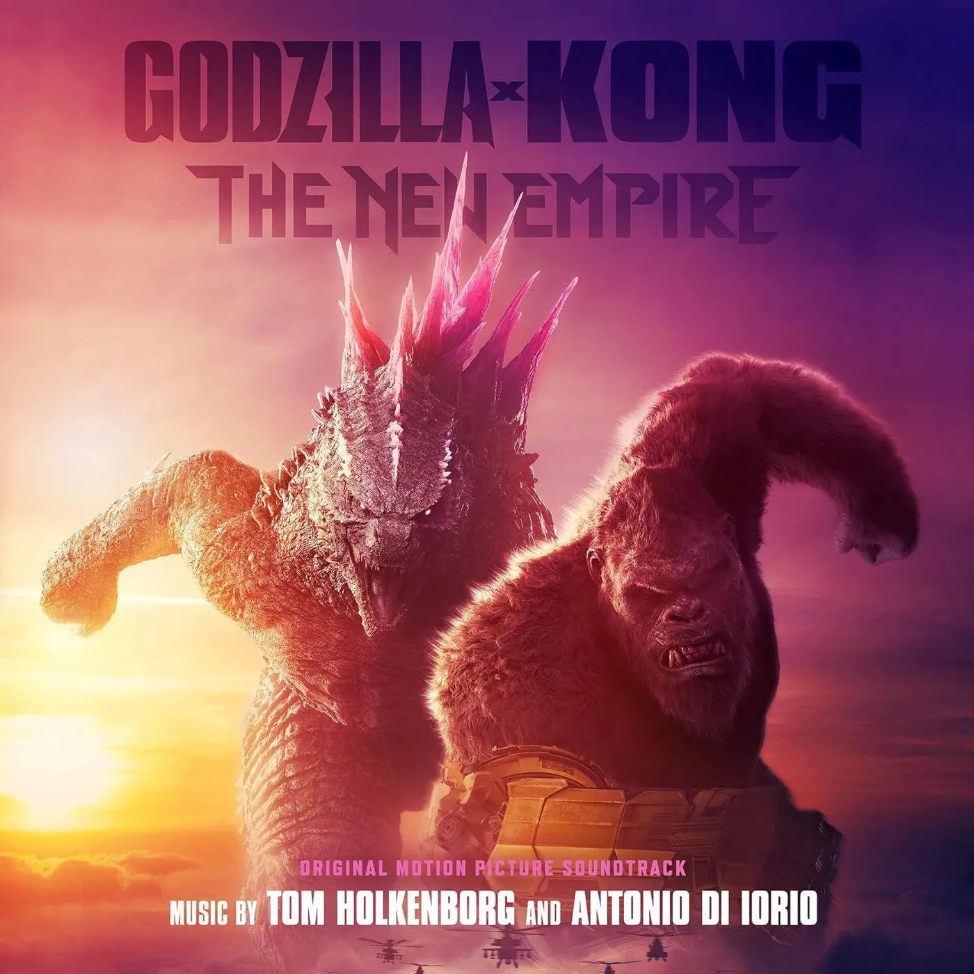 Various Artists  Godzilla X Kong: The New Empire (2LP/Pink Blue Swirl Vinyl) Vinyl Record