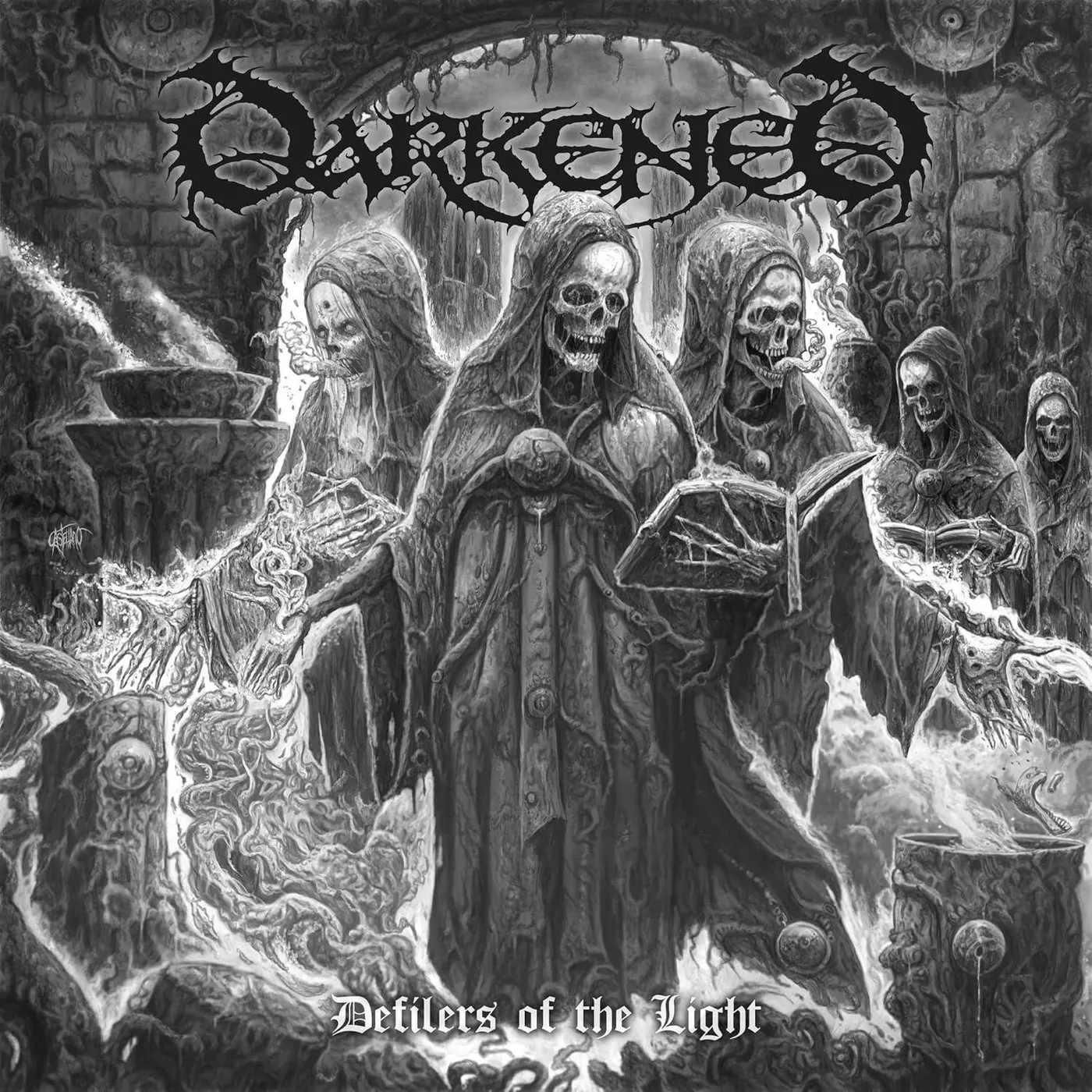 Darkened Defilers Of The Light Vinyl Record