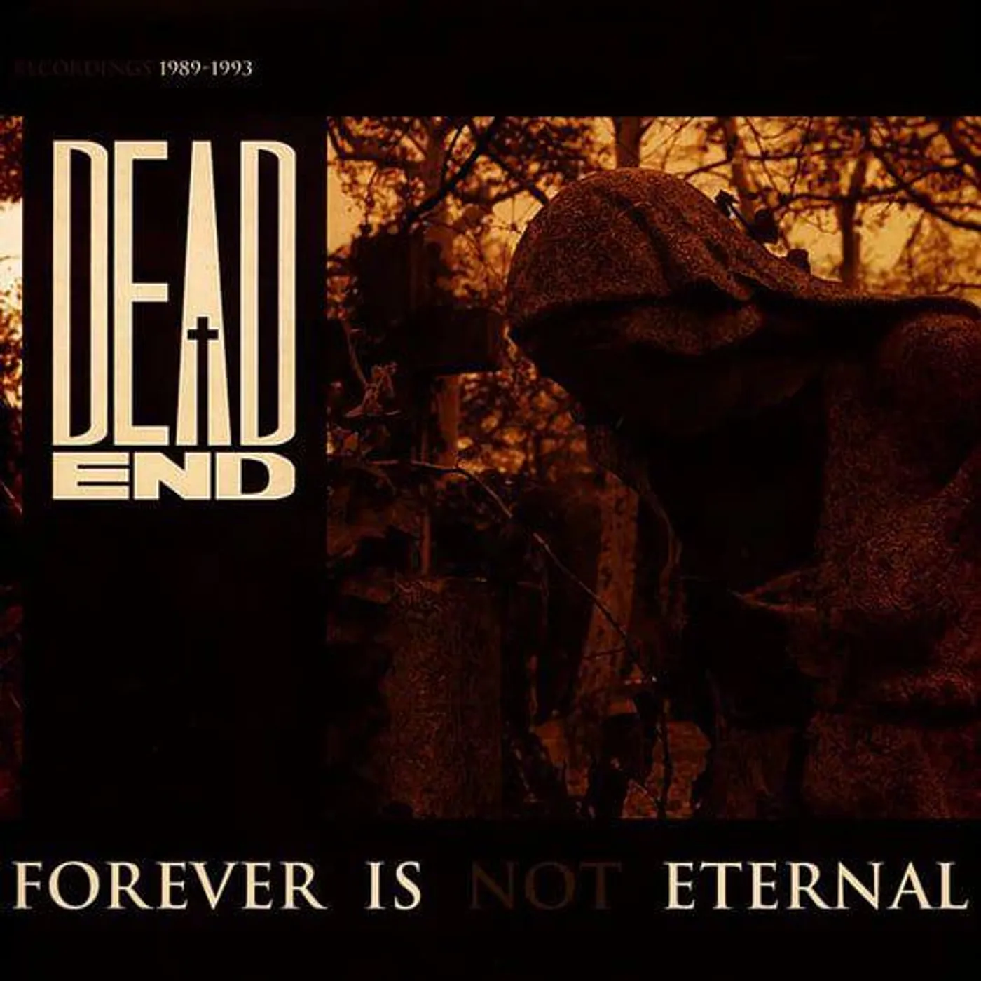 DEAD END Forever Is Not Eternal (Clear Gold Smoked) Vinyl Record
